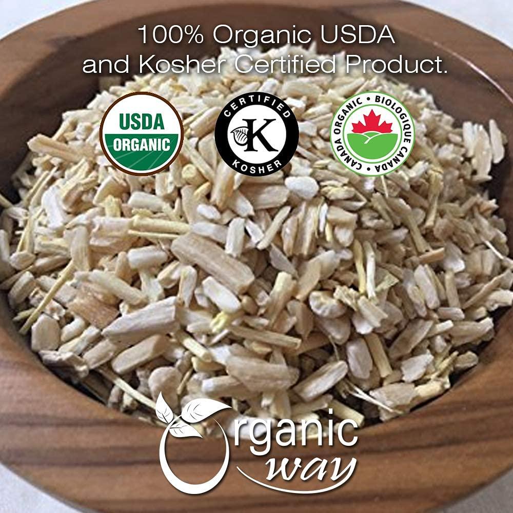 Shatavari seco orgánico 450g Organic Way - Certificado kosher