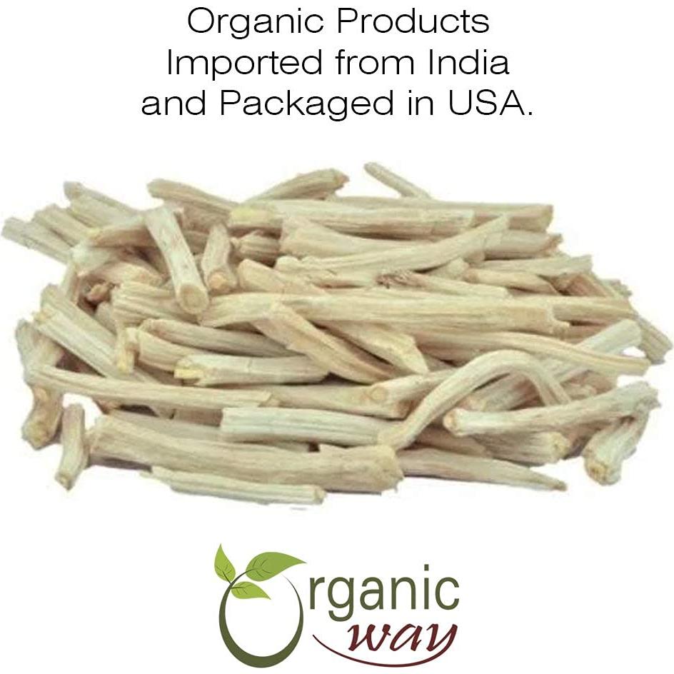 Shatavari seco orgánico 450g Organic Way - Certificado kosher