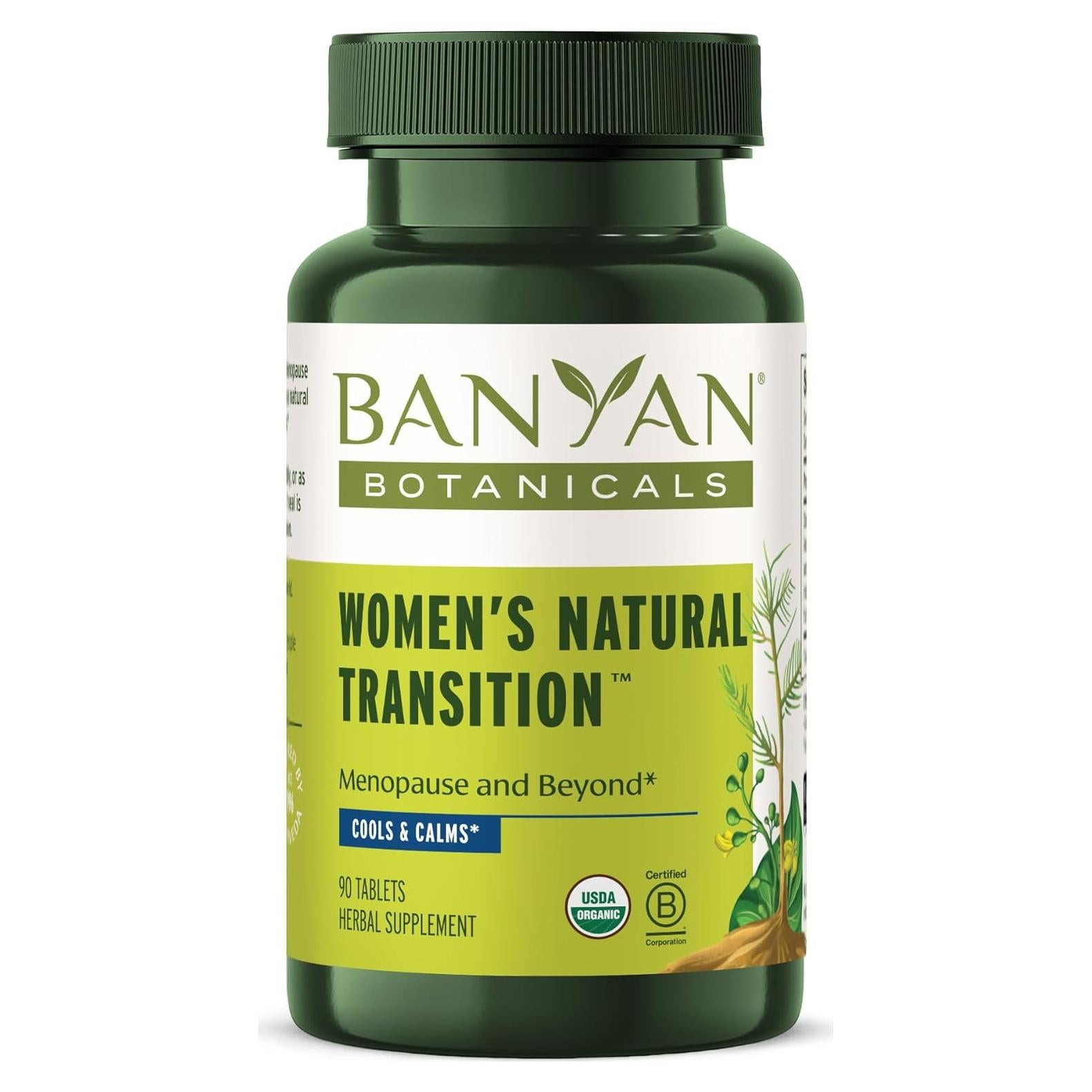 Suplemento Orgánico para la Menopausia Banyan Botanicals 90 Tabletas