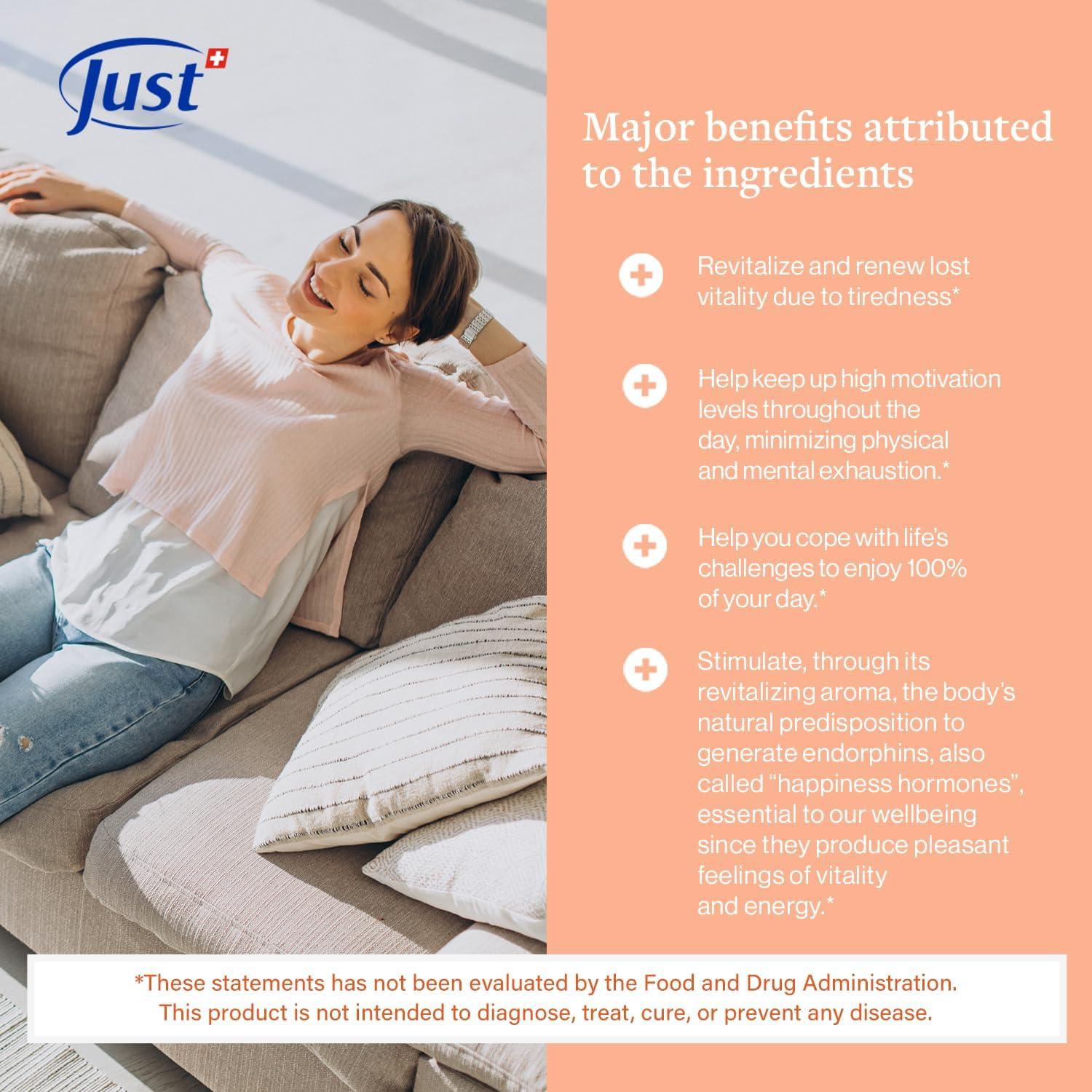 Roll-On Revitalizador Guduchi SwissJust 10 ml Aceites Esenciales