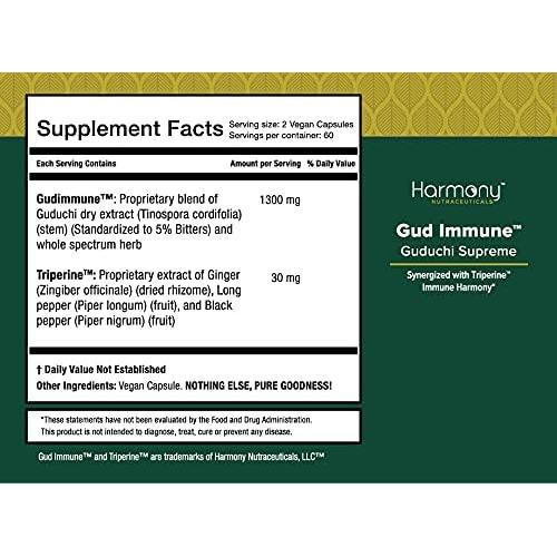 Cápsulas Veganas Guduchi Supremo Dr. Gumman 120 unidades