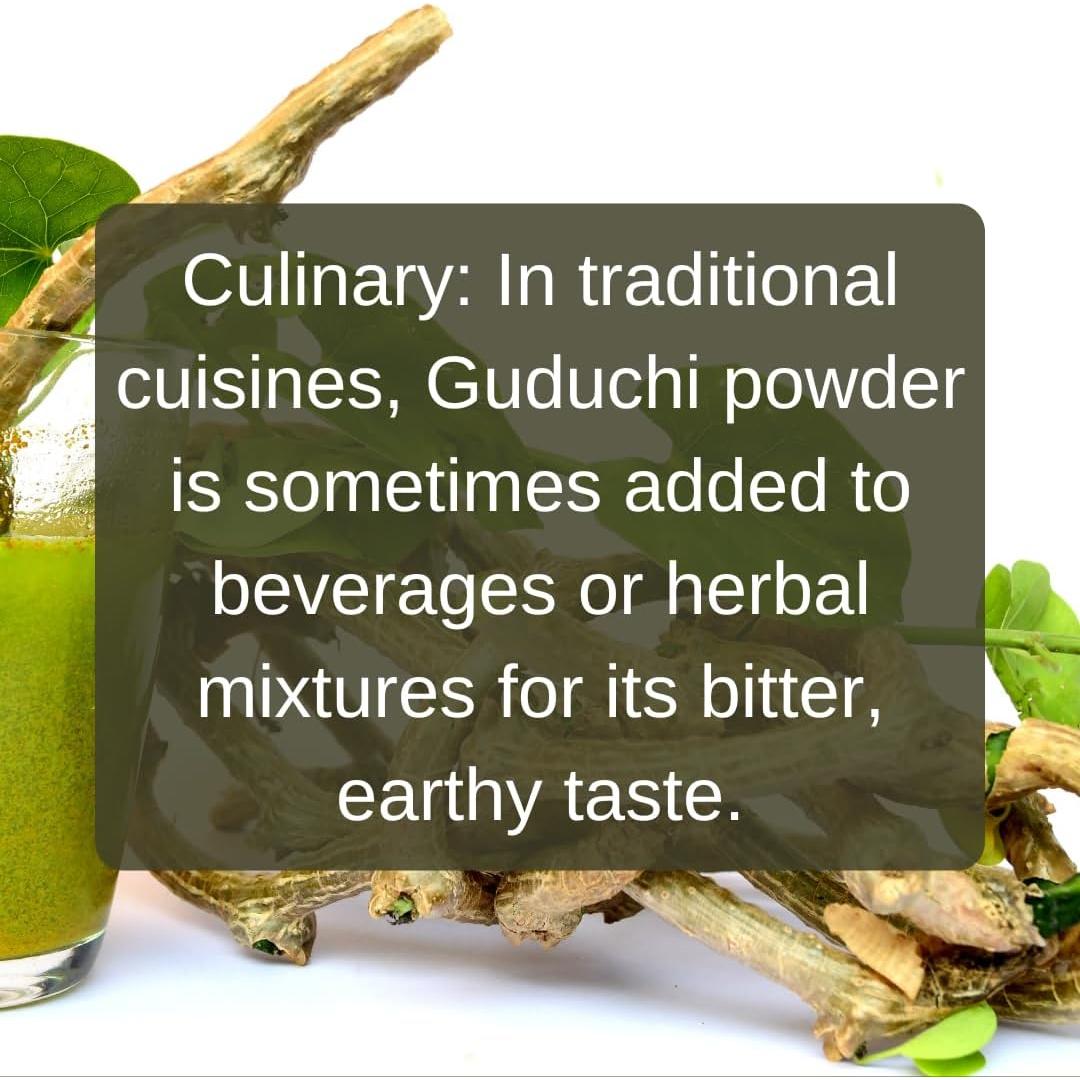 Polvo de Guduchi 227g - mGanna - Cuidado de la Piel Natural