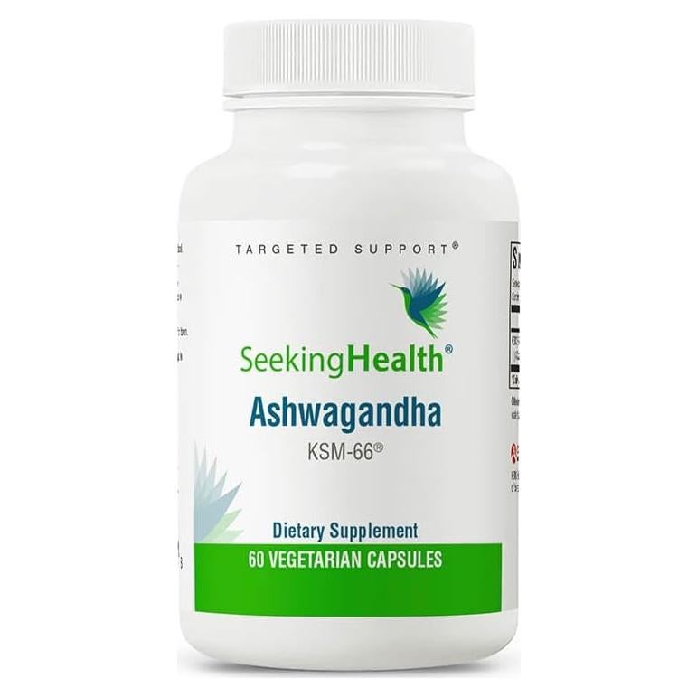 Extracto de Ashwagandha Seeking Health 467 mg 60 Cápsulas Veganas