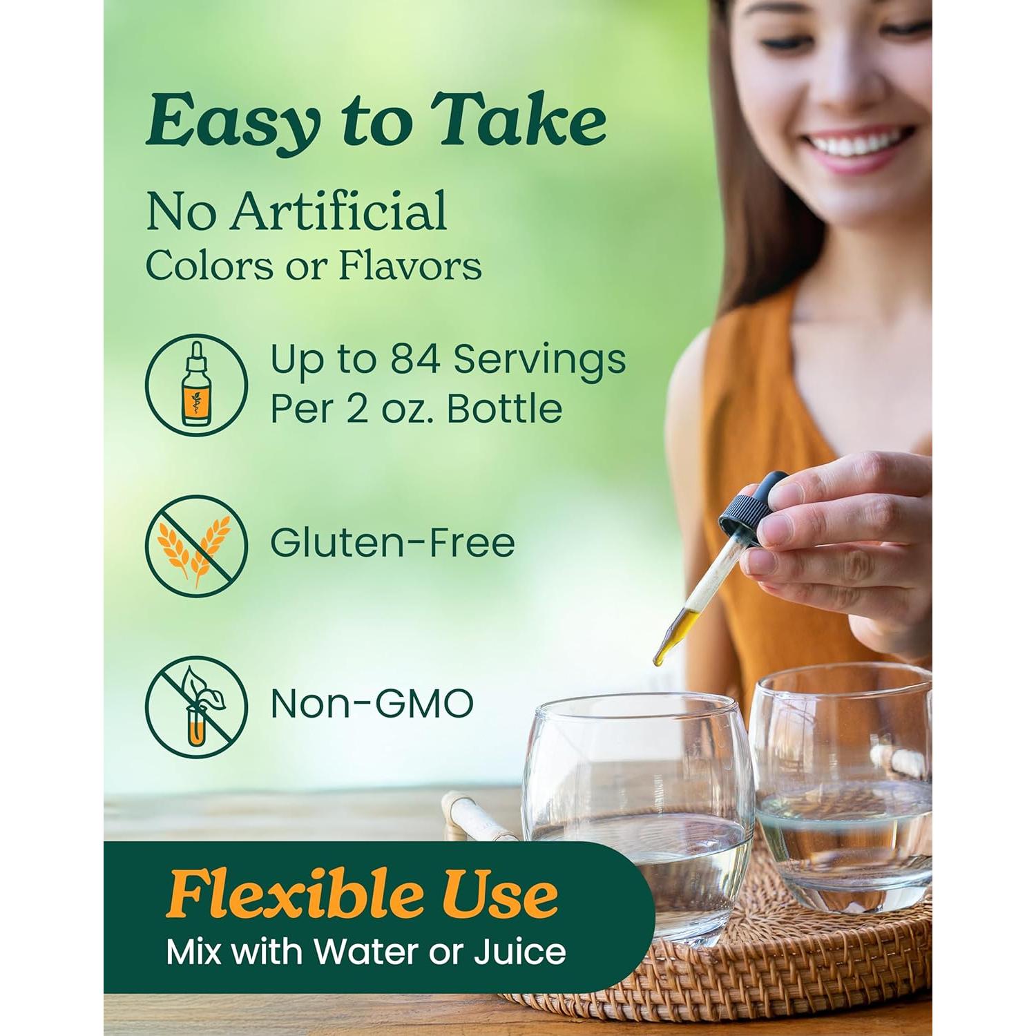 Extracto de Ashwagandha Orgánico Herb Pharm 60 ml Glicerita Sin Alcohol