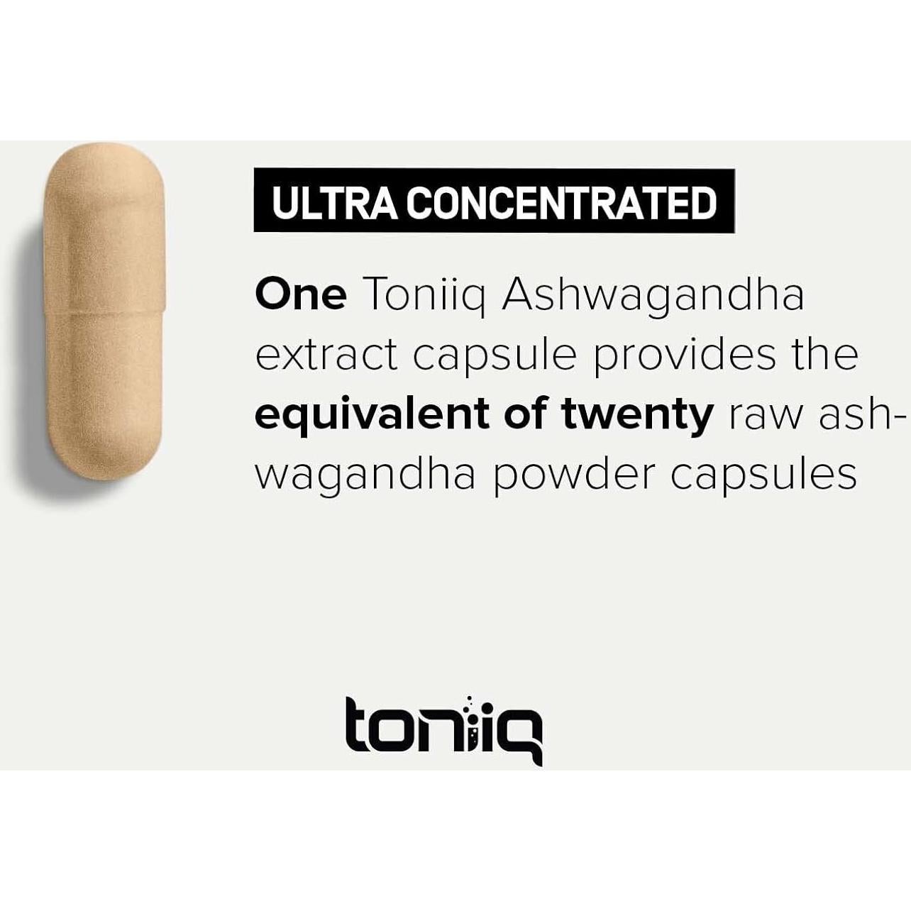 Ashwagandha Toniiq 20:1 90 Cápsulas 10% Withanolides