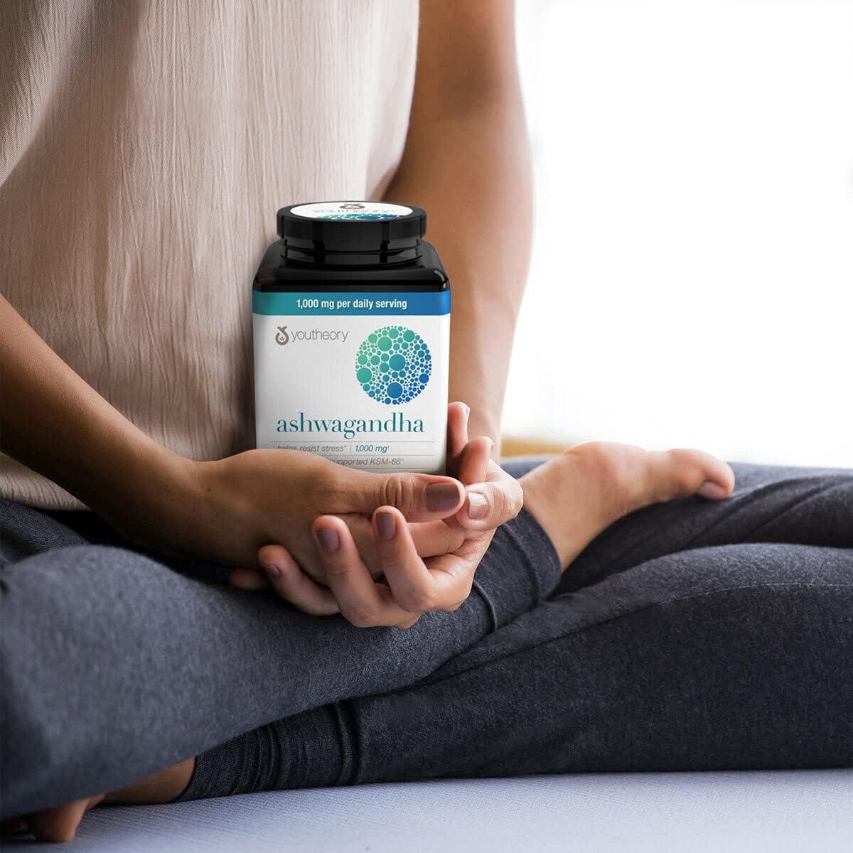 Suplemento Vegetariano Ashwagandha KSM-66 150 Cápsulas 1000mg