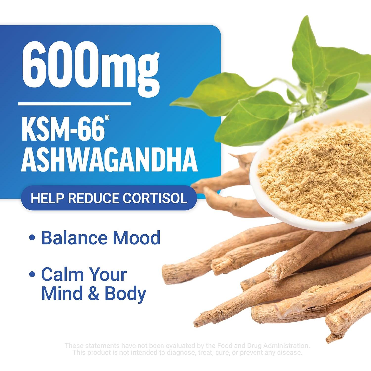 Gominolas Calmantes Force Factor Amazing Ashwa 60 Unidades