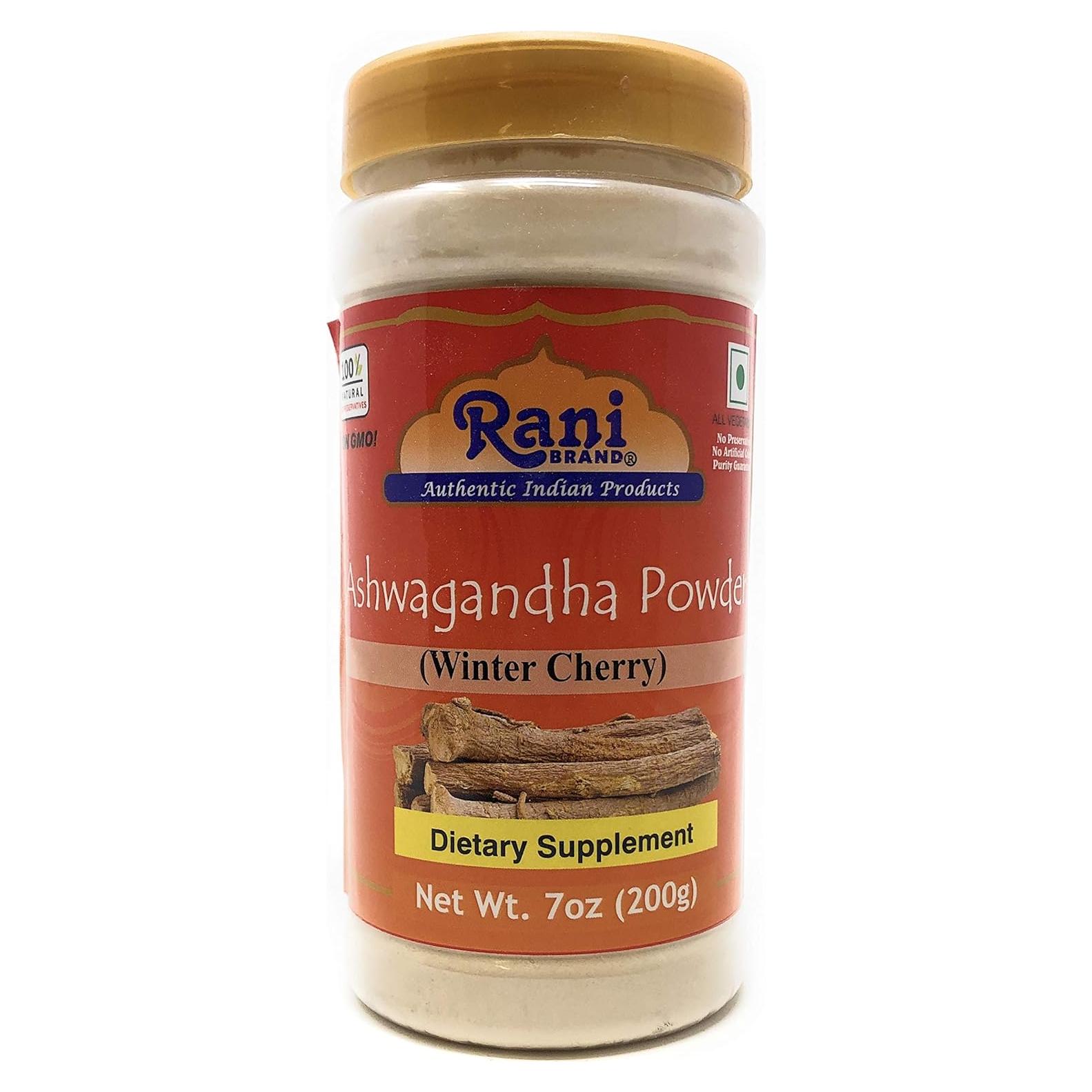 Polvo de Ashwagandha Rani 200g - Natural, Vegano, Sin Gluten