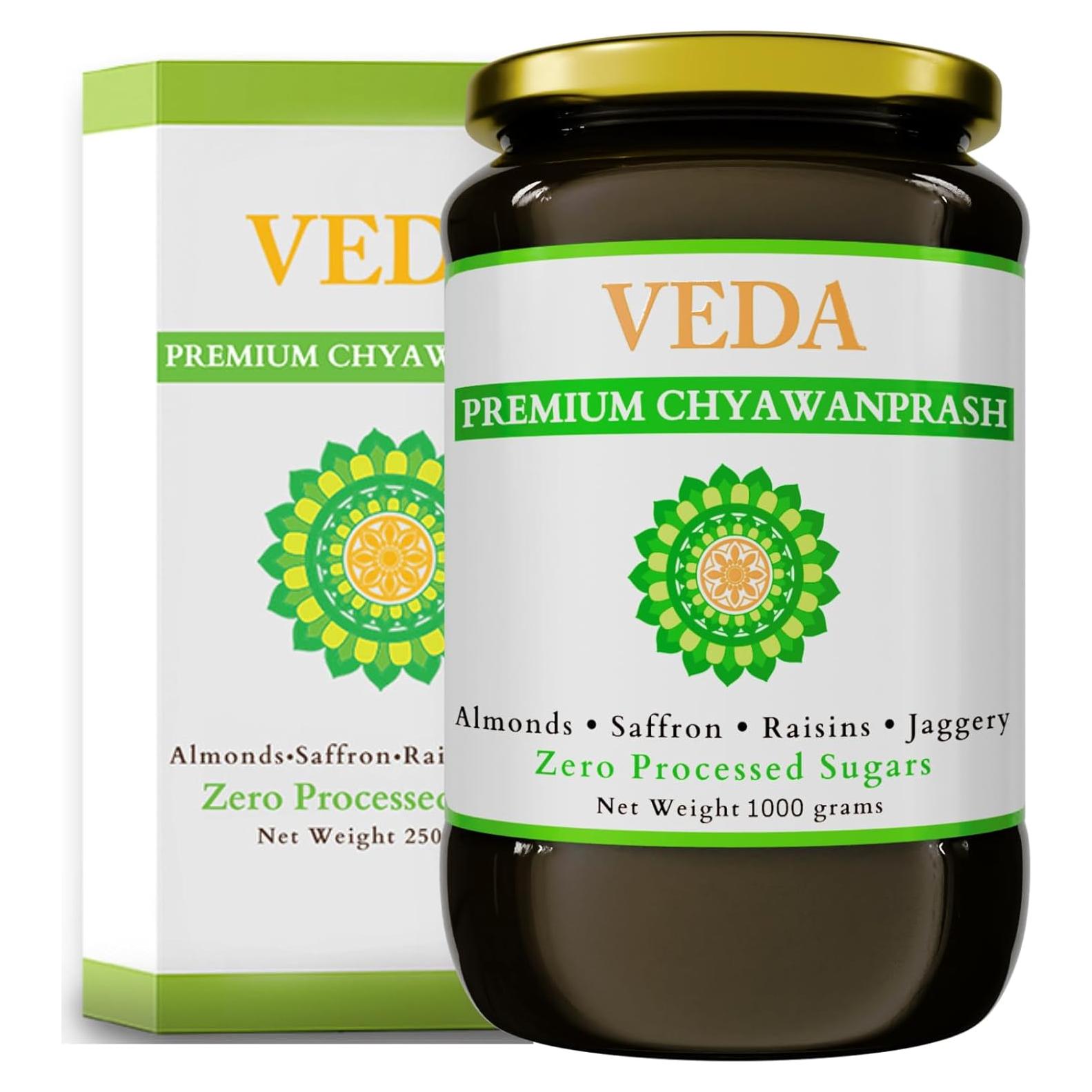 Chyawanprash Premium Veda Herbals 1,000 g Sin Azúcar