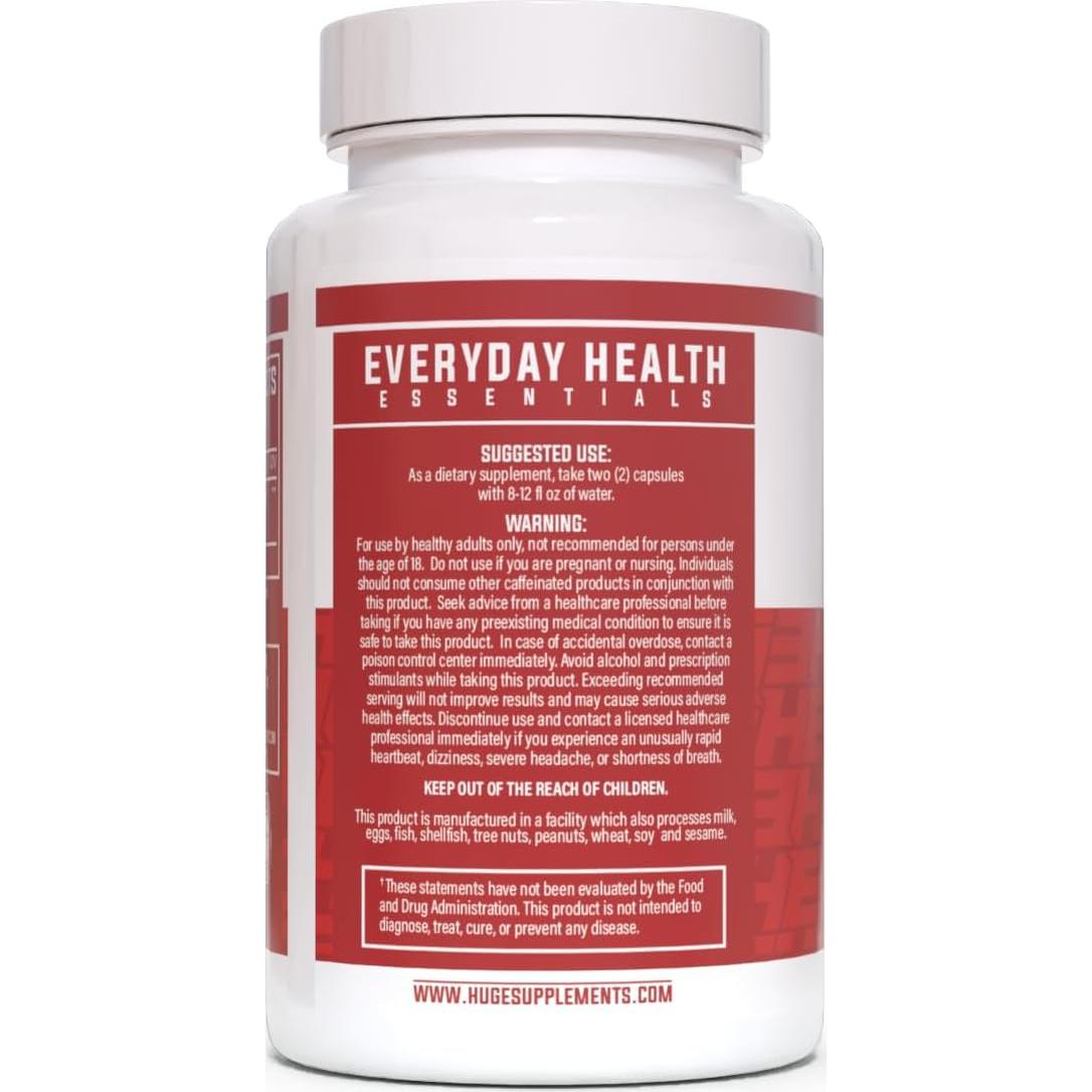 KSM-66 Ashwagandha Huge Supplements 1000mg 120 Cápsulas