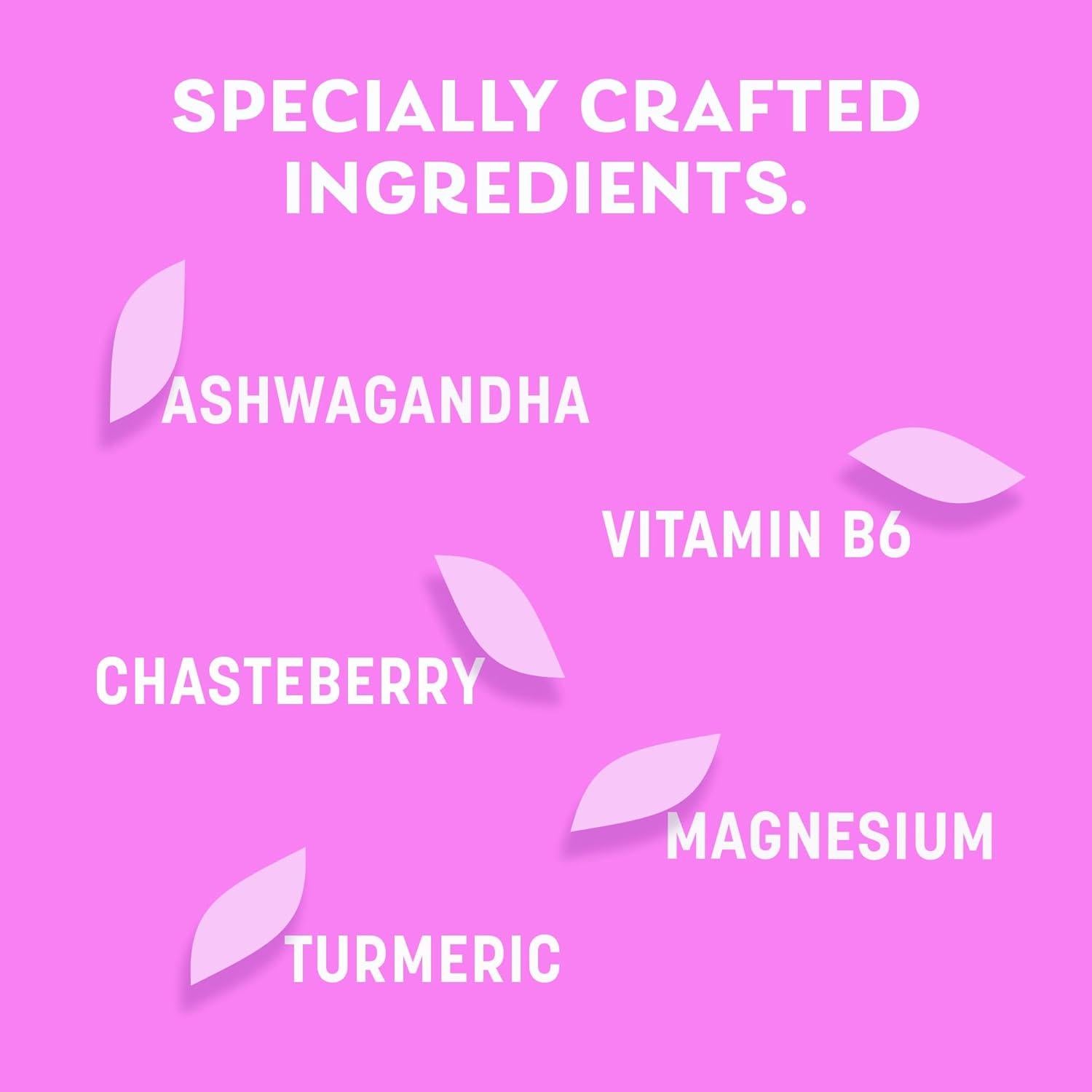 Suplemento Botanicals Pamprin para PMS - 22 Cápsulas