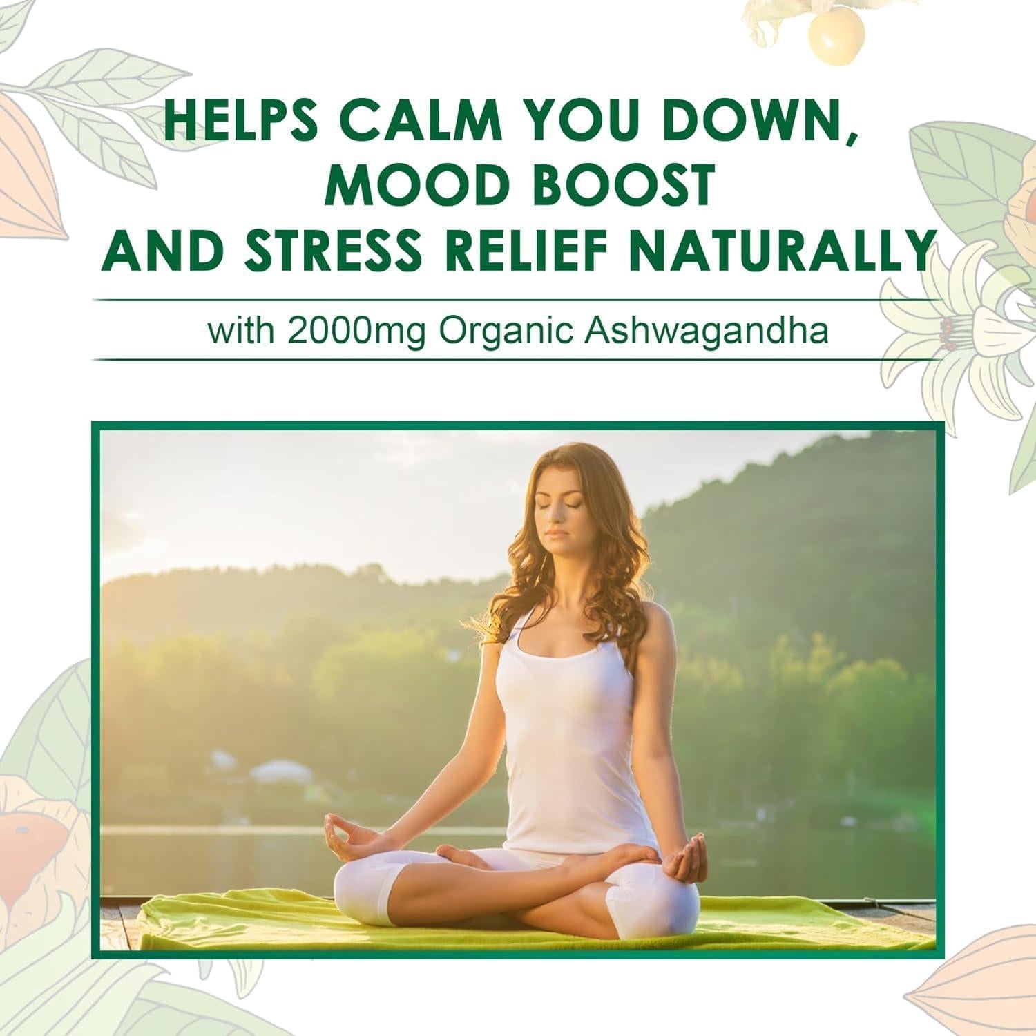 Gomitas de Ashwagandha NEVISS 2000mg Veganas 120 Unidades