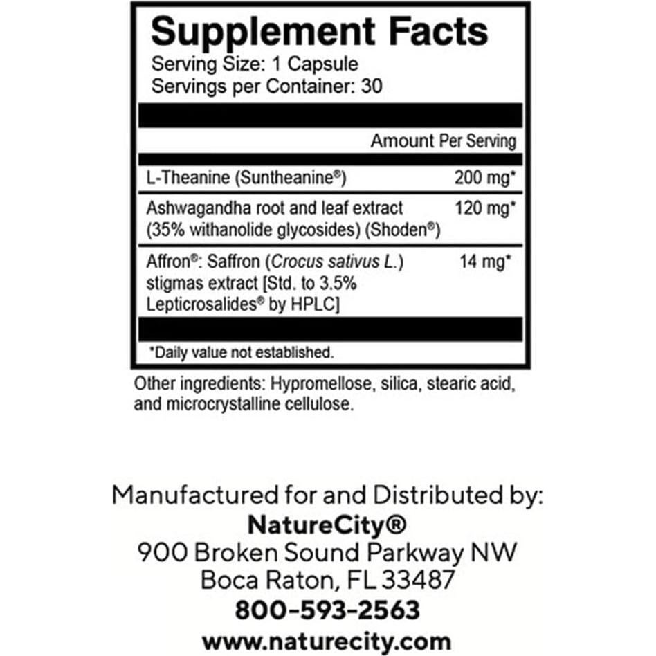 NatureCity TrueZs Suplemento Natural para Dormir - 30 Cápsulas Veganas