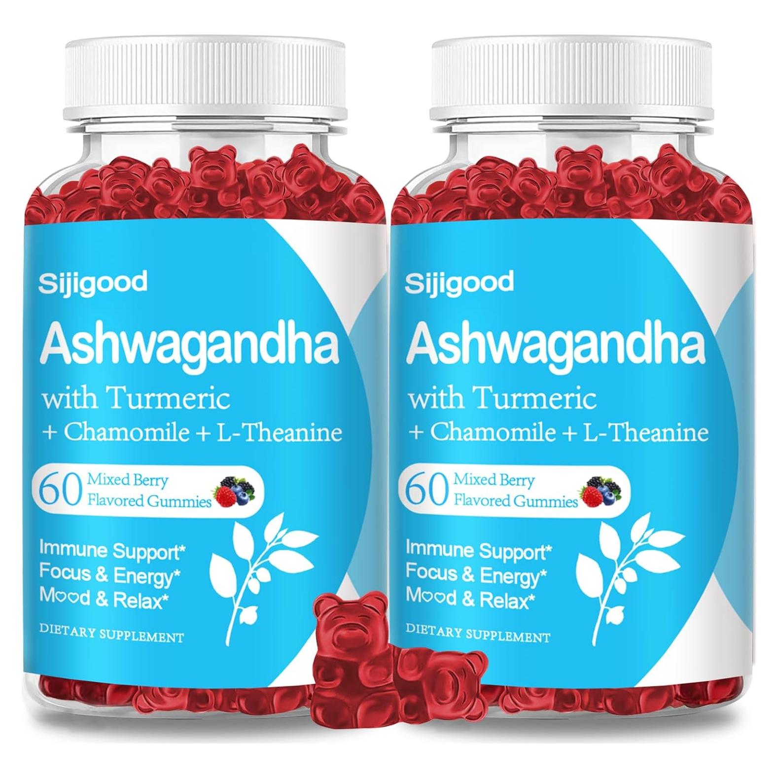 Gomitas de Ashwagandha Sucotond 120 unidades sabor bayas