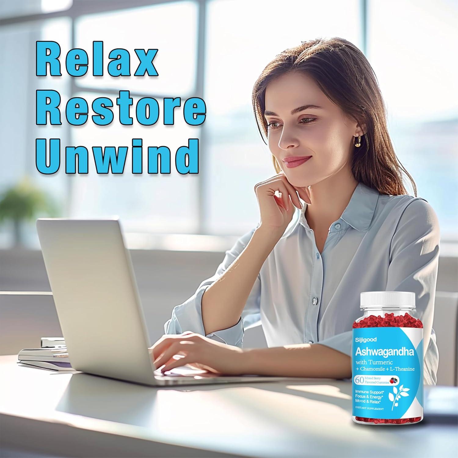 Gomitas de Ashwagandha Sucotond 120 unidades sabor bayas