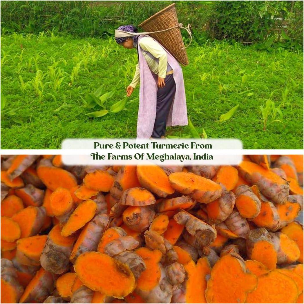 Suplemento Vegano de Cúrcuma Lakadong 120 Tabletas - Alta Curcumina