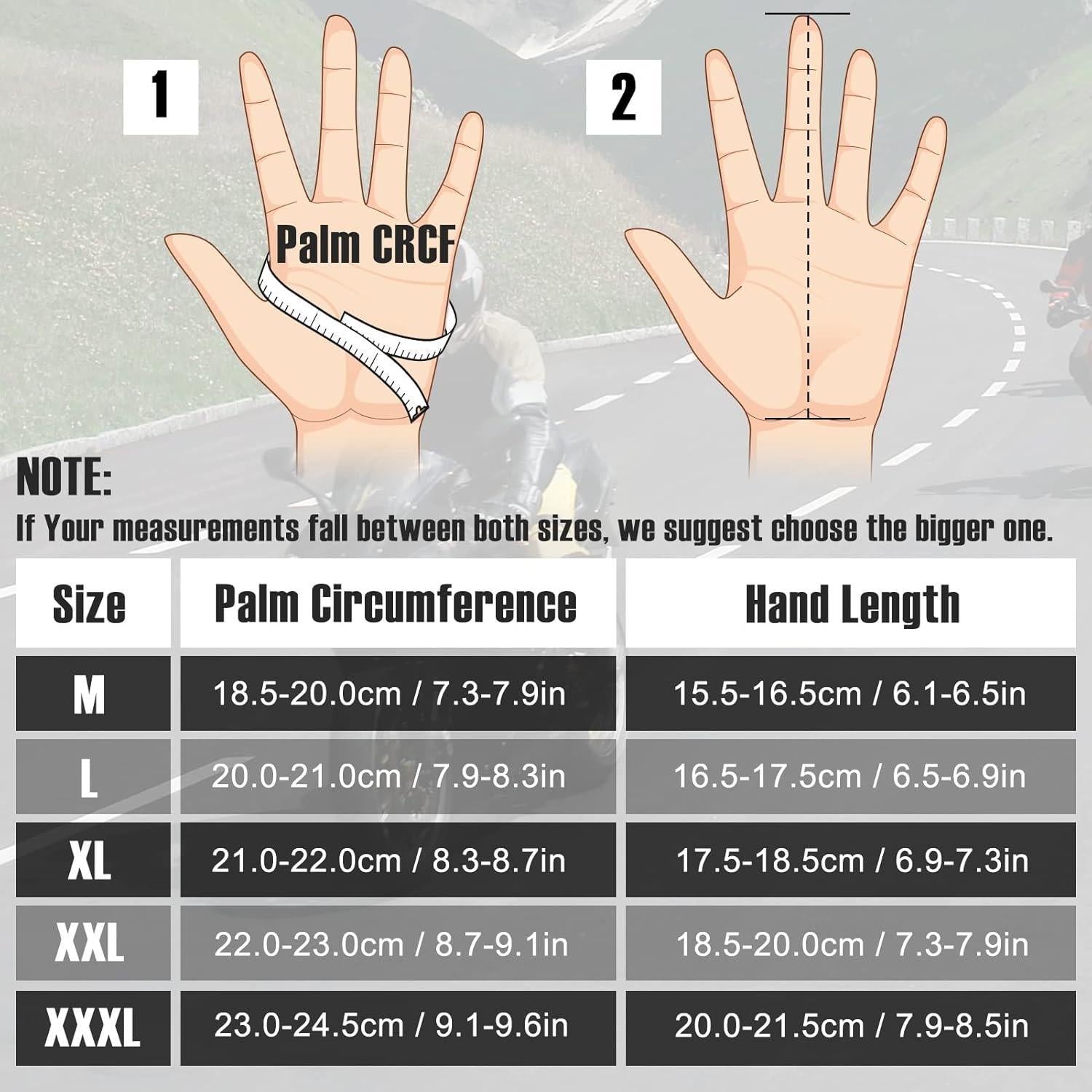 Guantes de Motocicleta COFIT XXL Transpirables y Antideslizantes