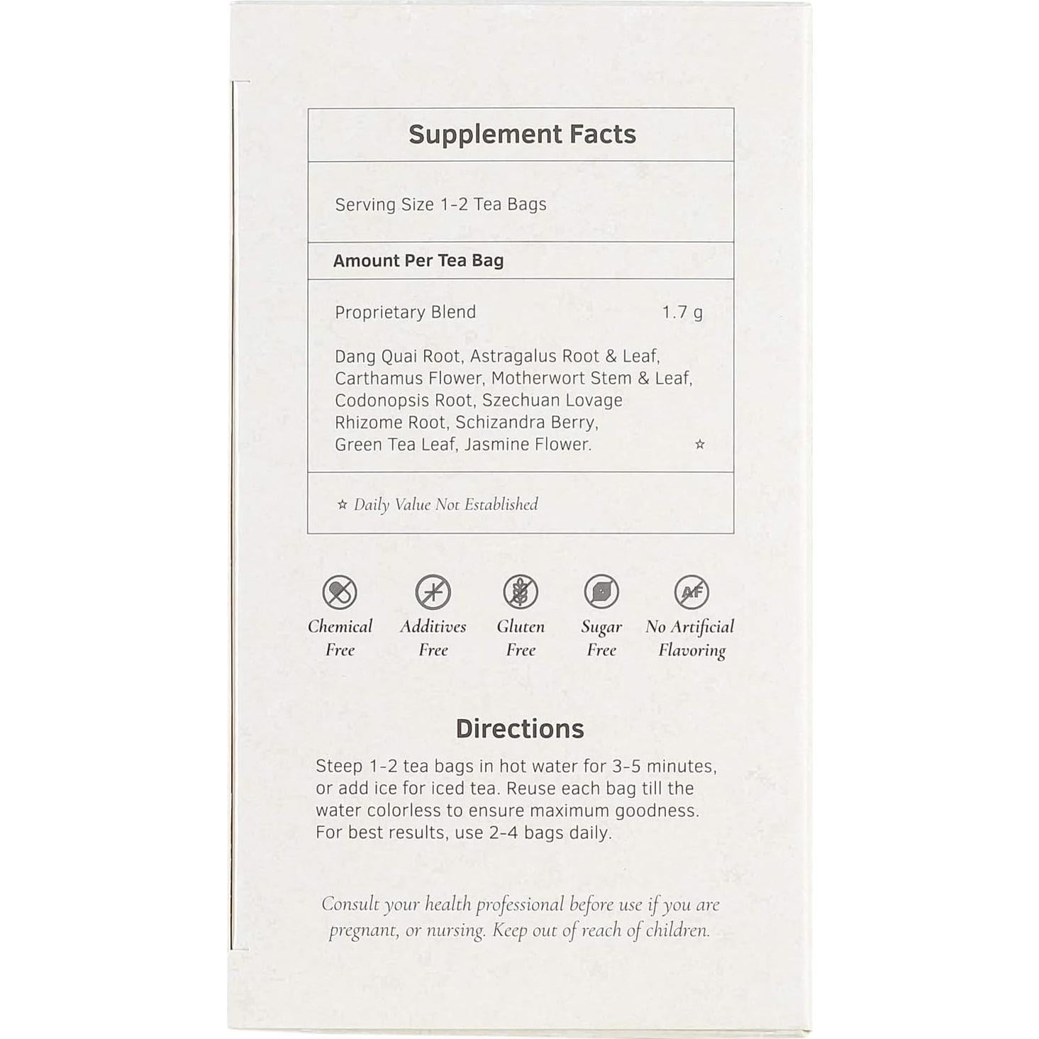 Té de Hierbas Dong Quai Health King - 20 Bolsas 81.65g