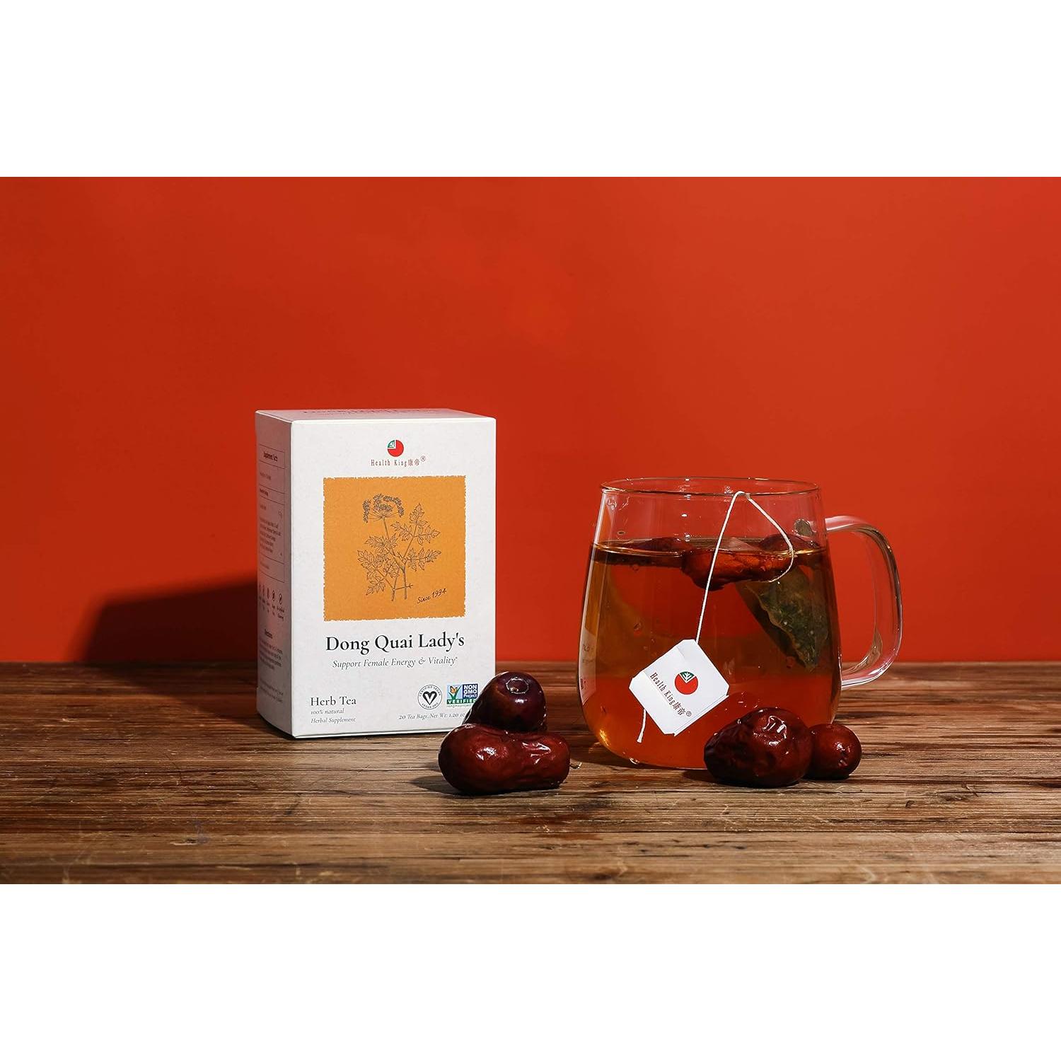 Té de Hierbas Dong Quai Health King - 20 Bolsas 81.65g