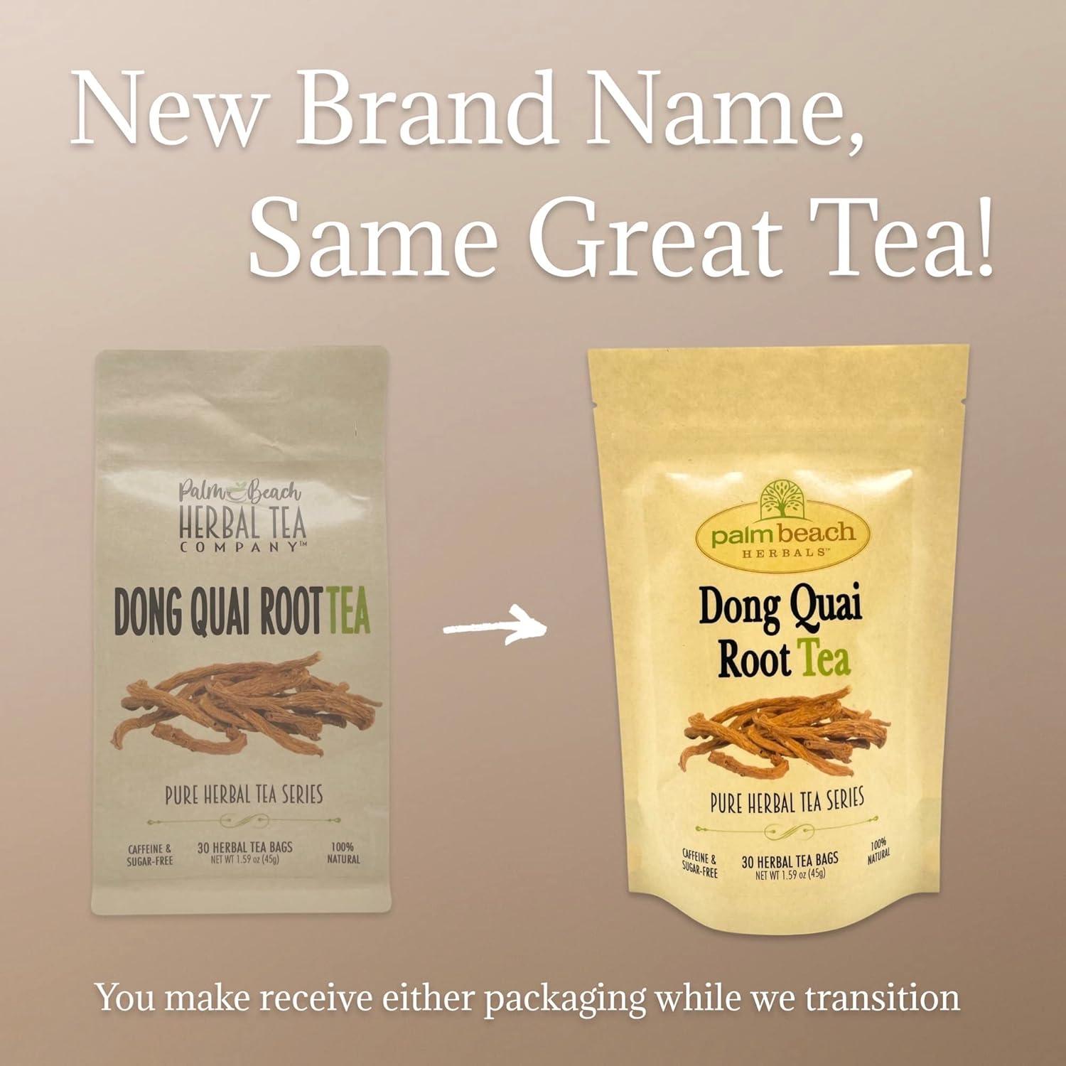 Té Herbal Puro Palm Beach - Raíz de Dong Quai 30 Bolsas