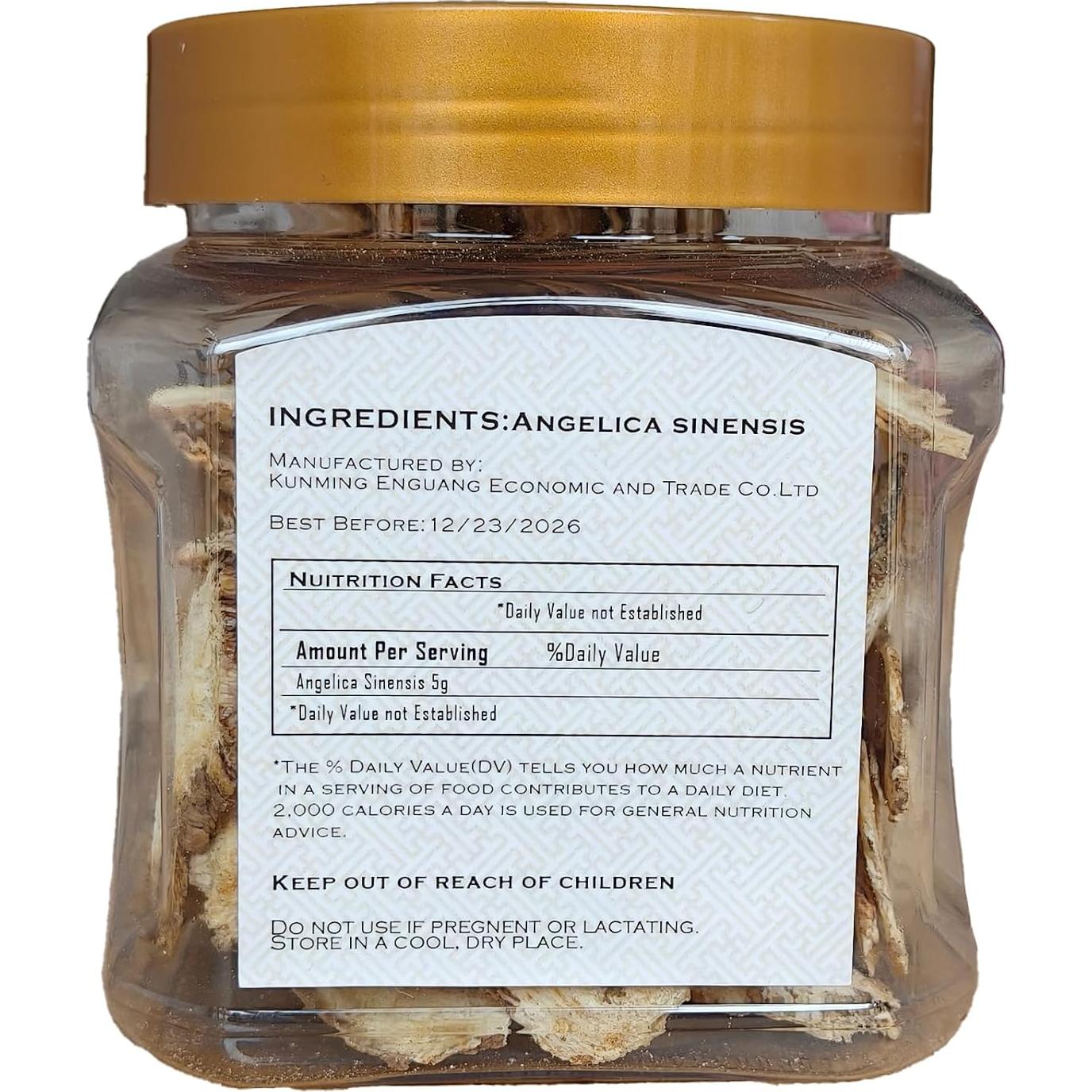 Té Herbal de Raíz de Angelica Sinensis 150g - Dang Gui