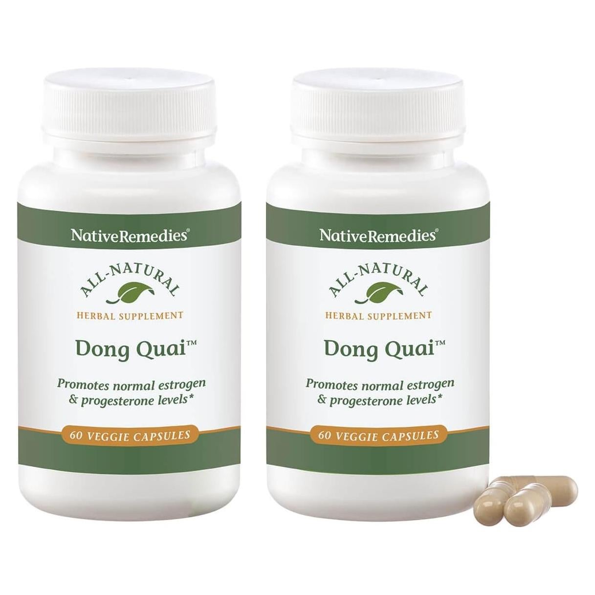 Dong Quai 2 Pack Native Remedies - Tónico Hormonal Femenino