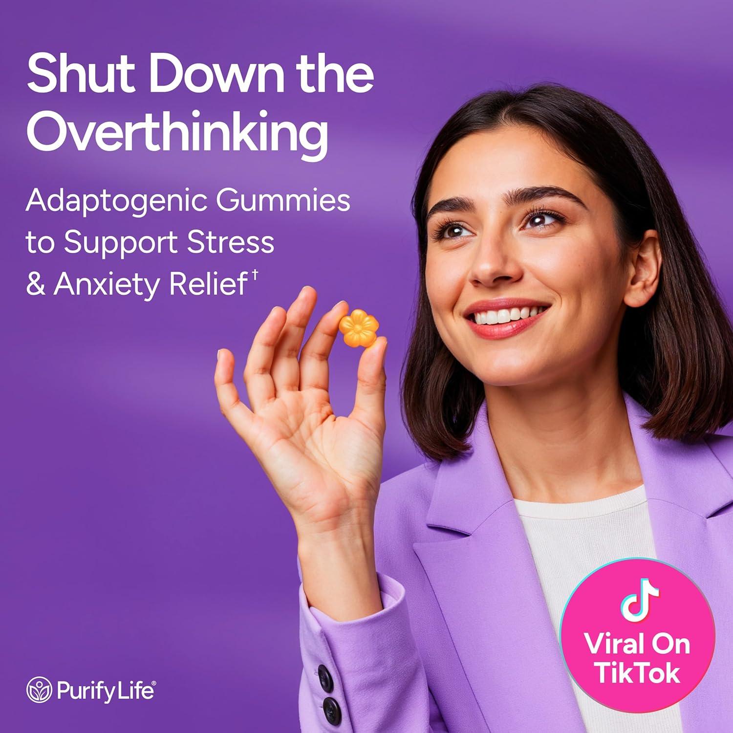 Gomitas Veganas de Rhodiola Rosea Purify Life 1500mg 60 Unidades