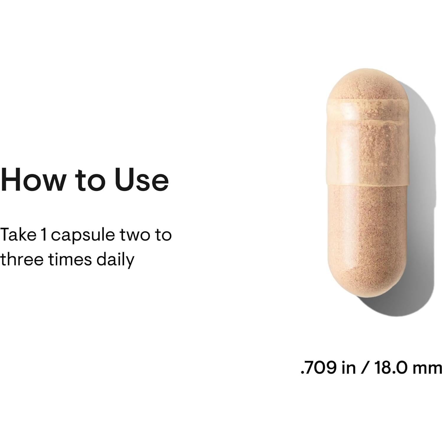 Suplemento Botánico Rhodiola Thorne - 60 Cápsulas para Estrés y Enfoque