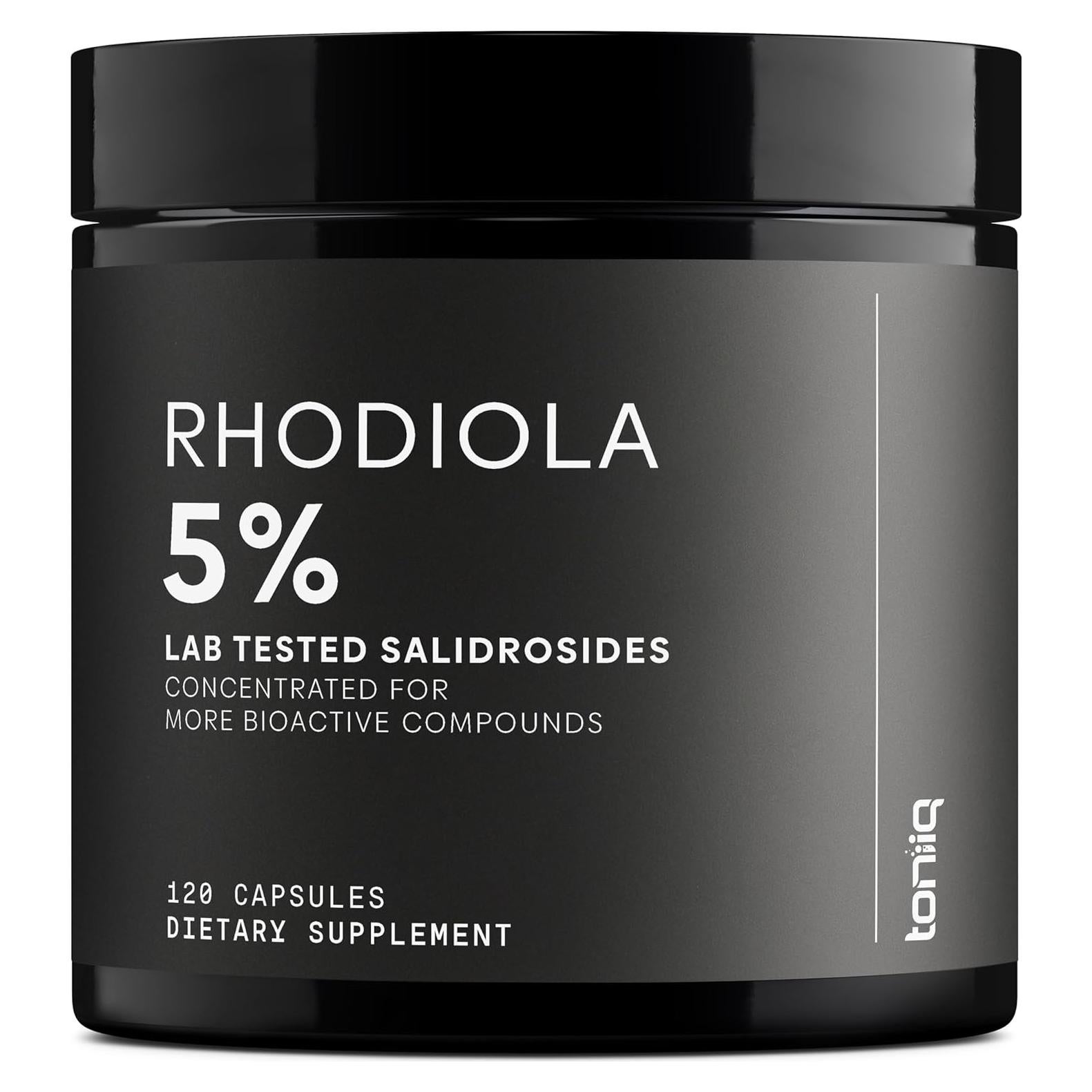 Suplemento Toniiq Rhodiola Rosea 600mg - 120 Cápsulas