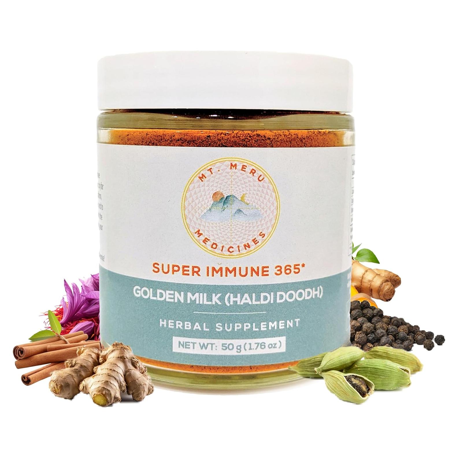 Leche Dorada Ayurvédica Haldi Doodh YogaSun 50g - Sin Gluten