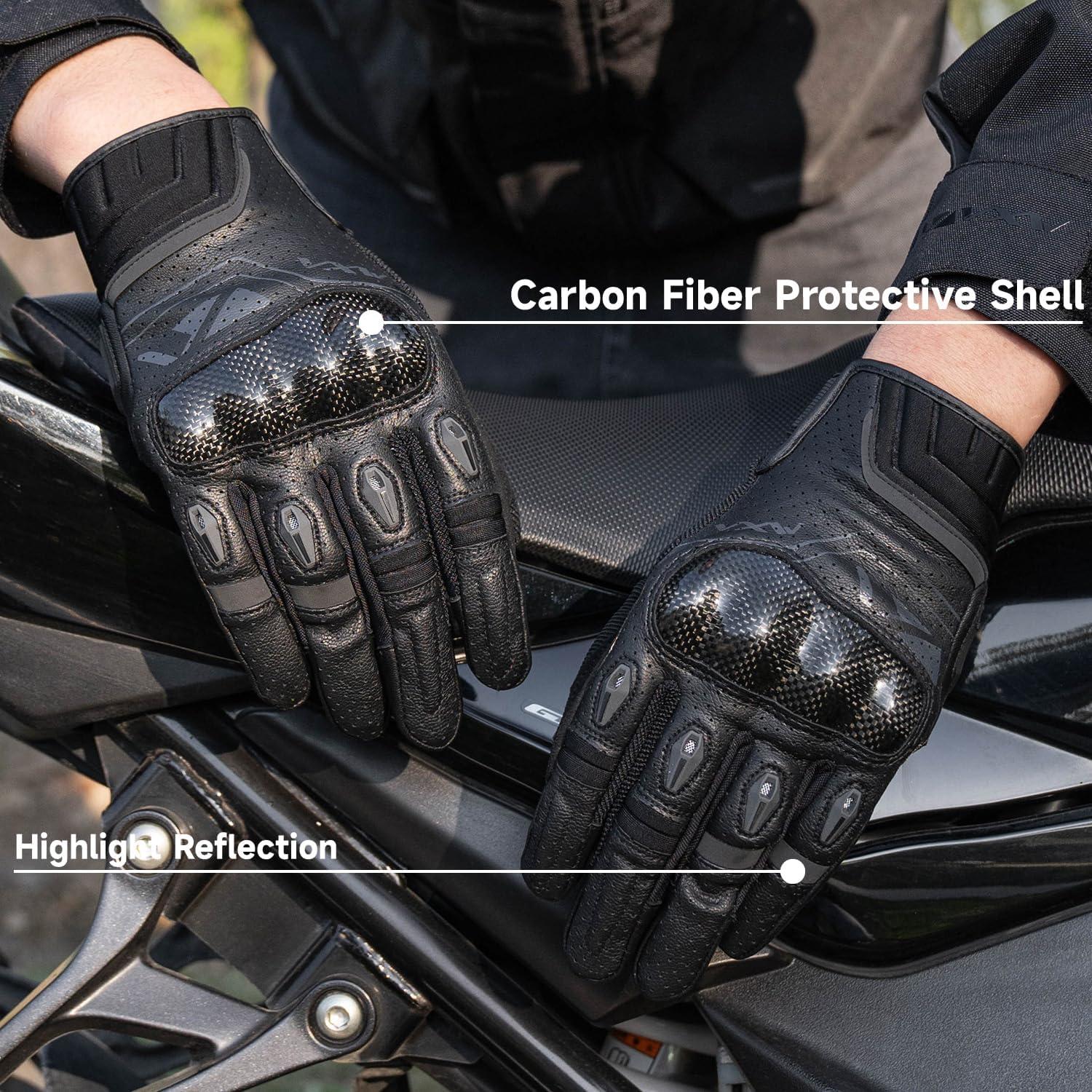 Guantes de Motocicleta VXW VMG303 Táctiles y Protectores