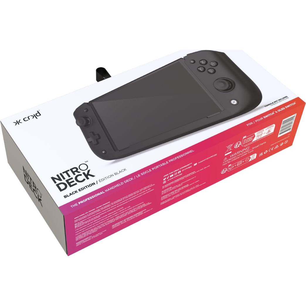 Controlador CRKD Nitro Deck para Nintendo Switch - Negro