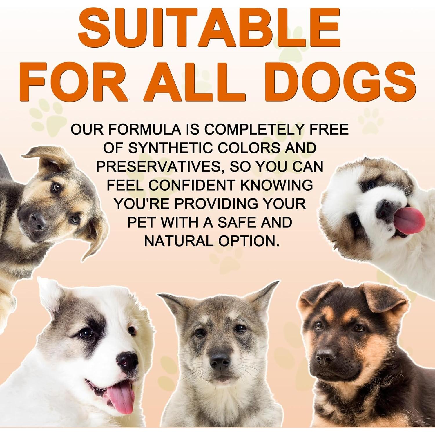 Suplemento Masticable de Cúrcuma para Perros Jinqi 180 Tabletas