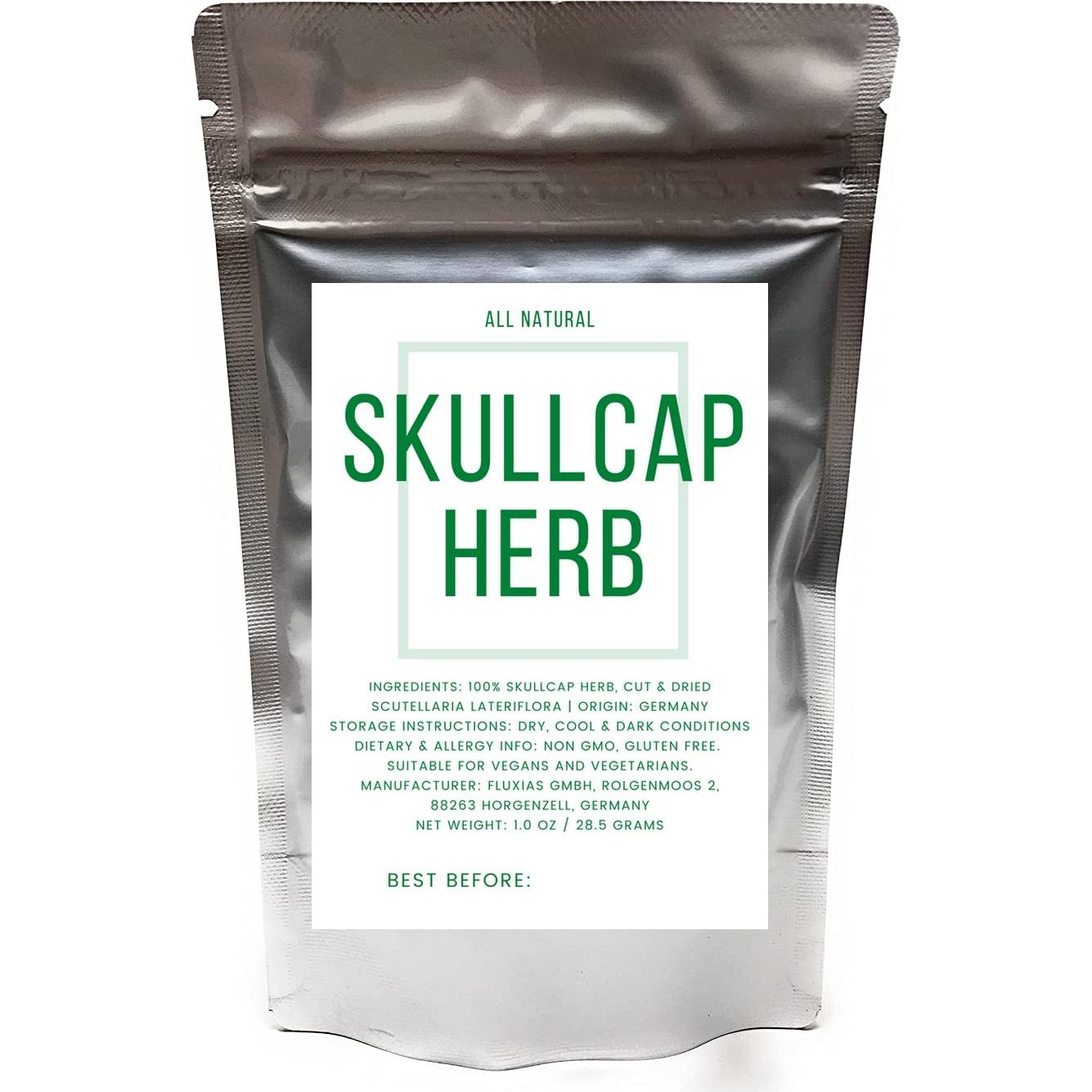 Hierba Scutellaria Lateriflora Scullcap Natural 28.5g Alemania