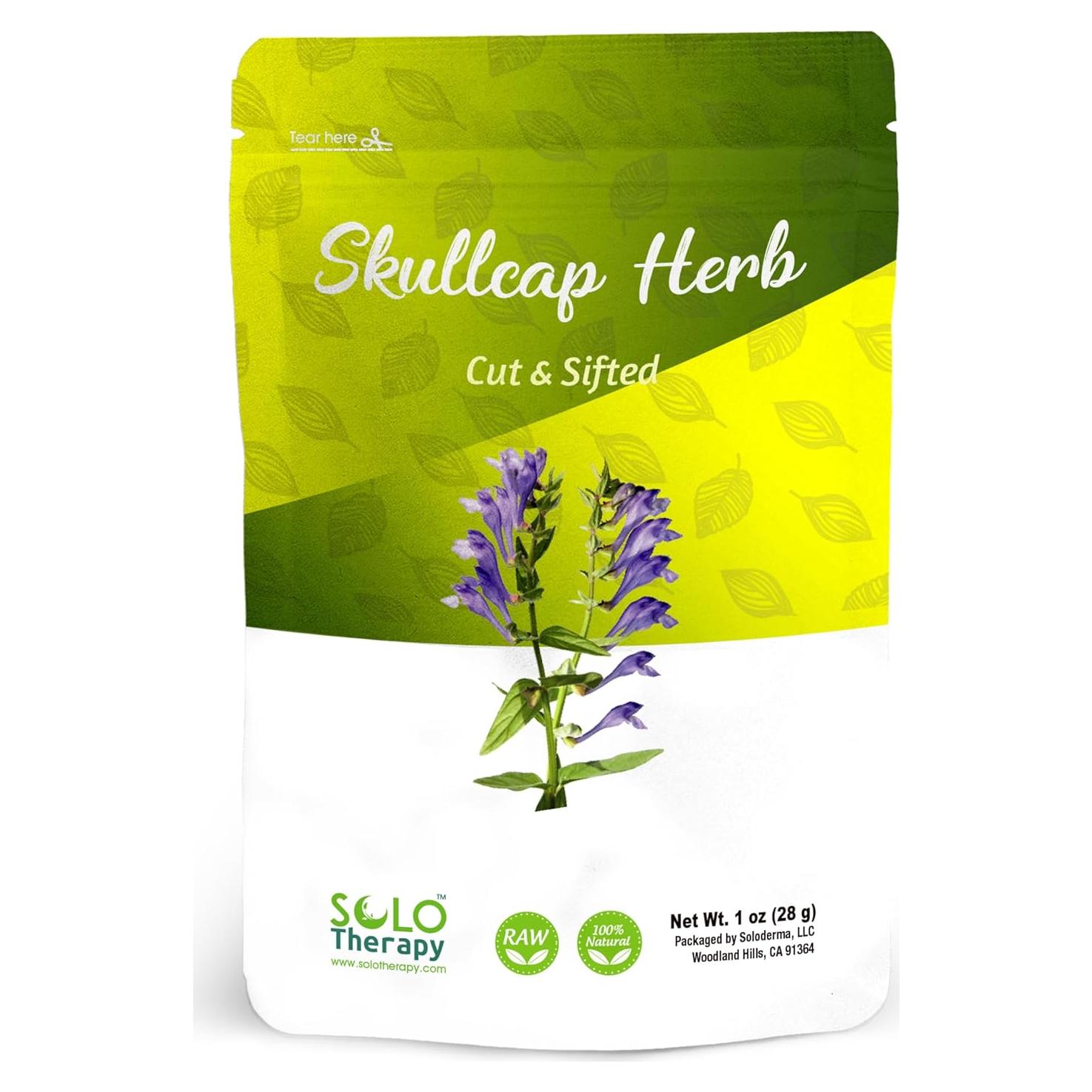 Té de Calavera 28g - Hierba de Calavera Secada - Solo Therapy