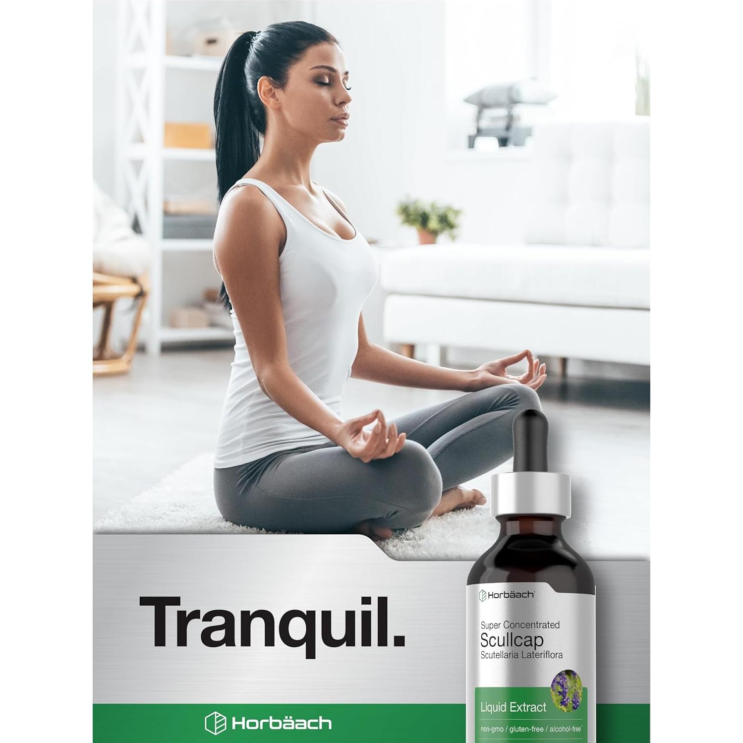 Extracto Líquido de Scullcap Horbaach 59 ml Sin Alcohol