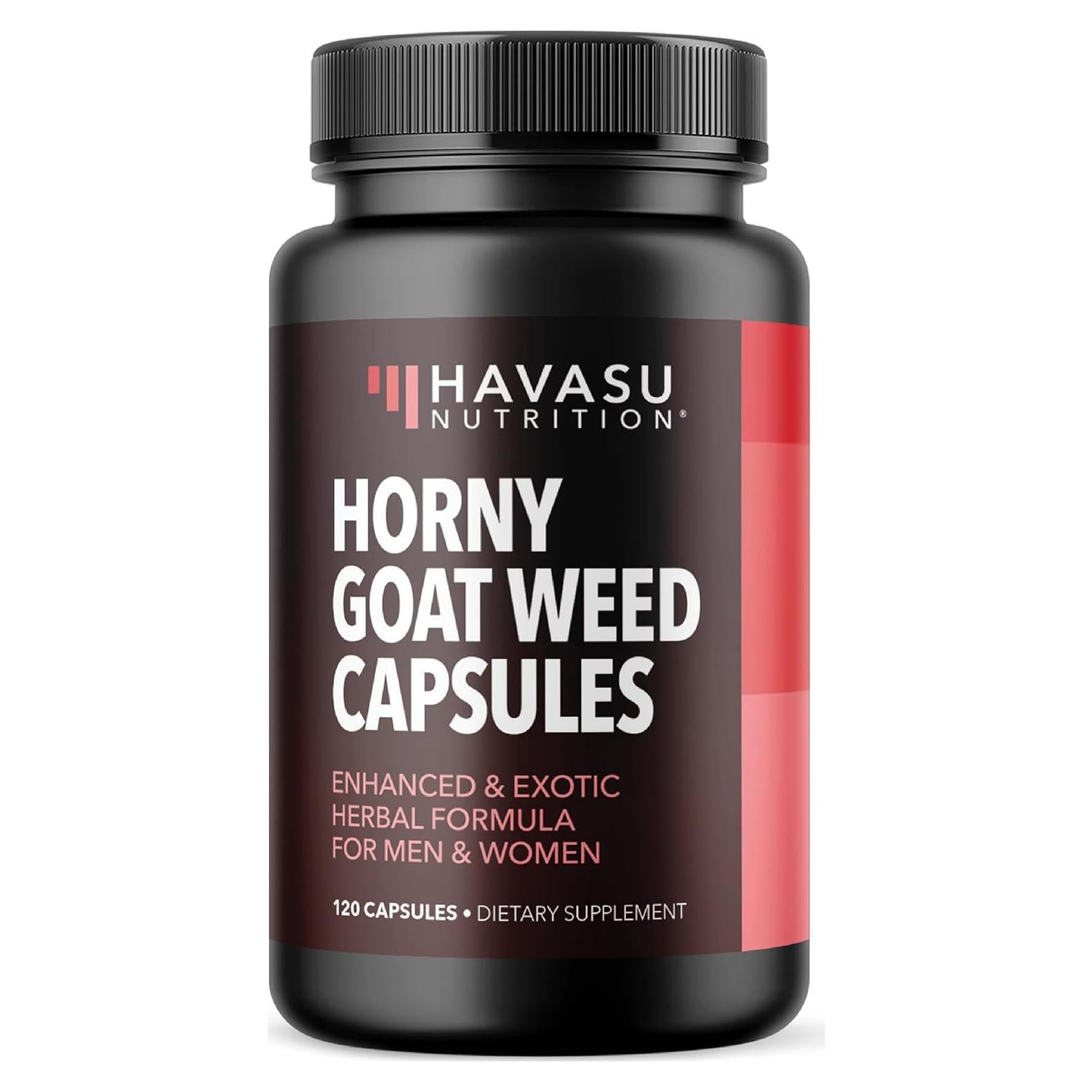 Cápsulas de Hierba de Cabra Excitada Havasu Nutrition 120 Unidades