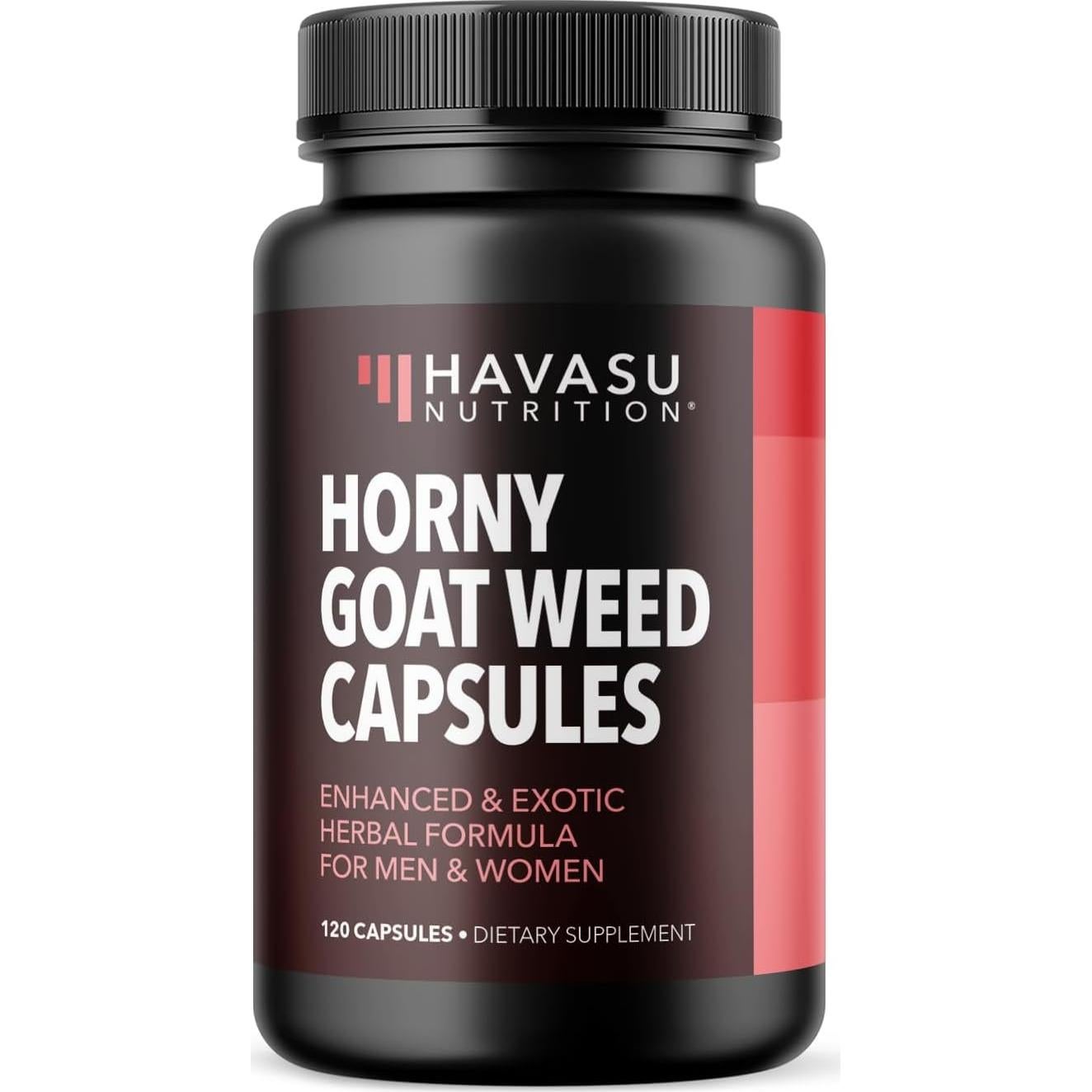 Cápsulas de Hierba de Cabra Excitada Havasu Nutrition 120 Unidades