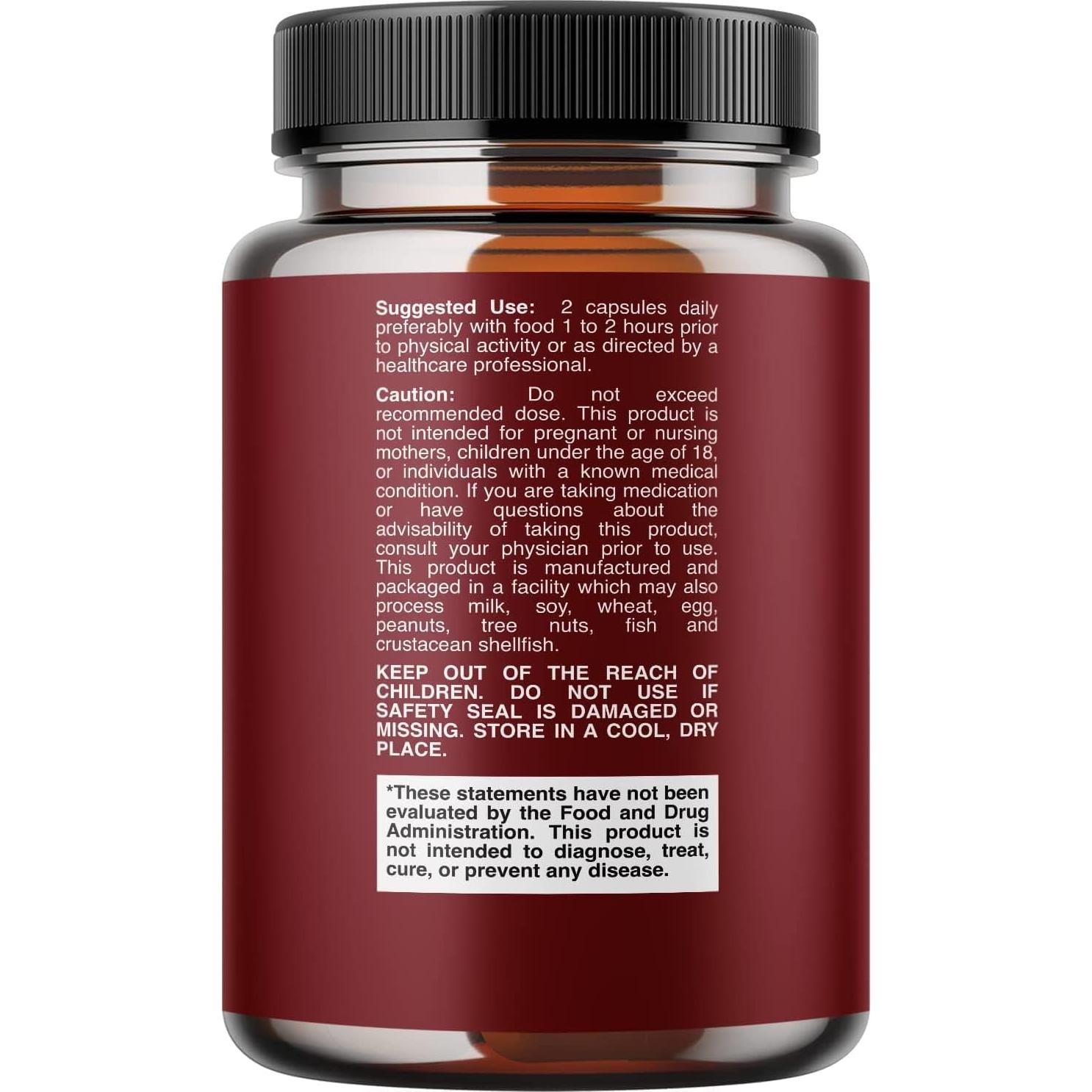 Suplemento Natural de Hierba de Cabra Excitada 1000 mg - California Products