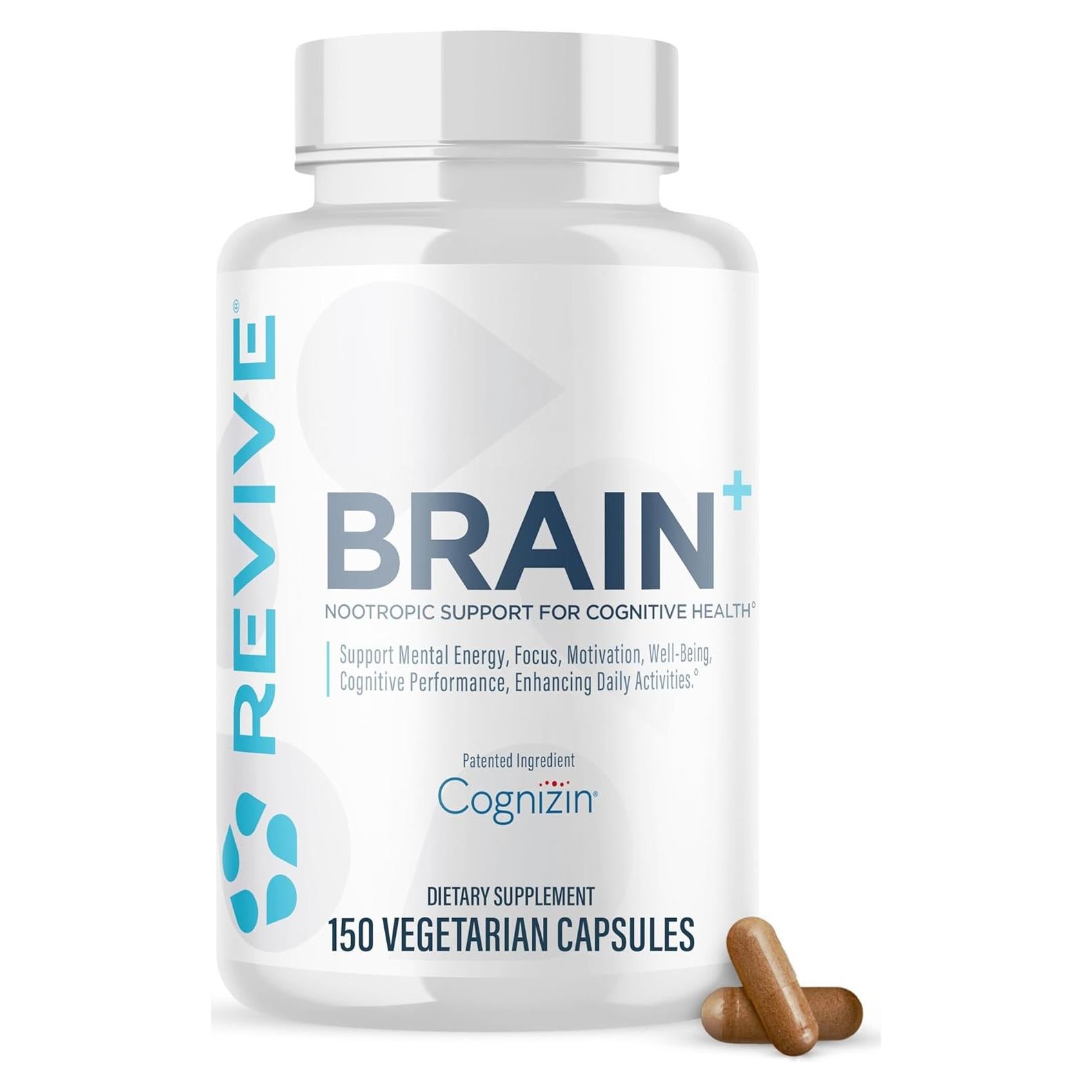 Suplemento Nootrópico Revive MD Cerebro Plus 150 Cápsulas