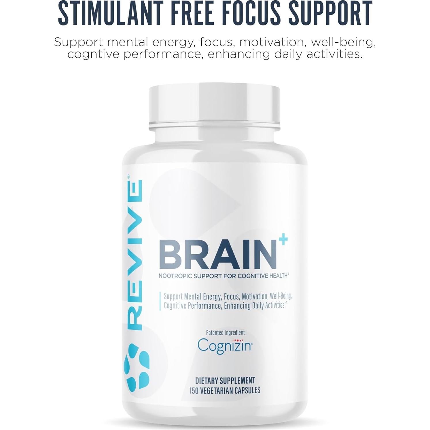 Suplemento Nootrópico Revive MD Cerebro Plus 150 Cápsulas