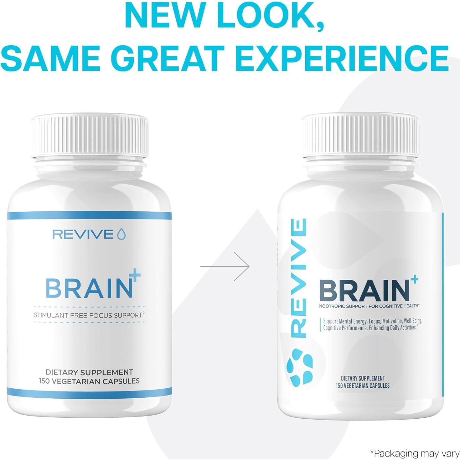 Suplemento Nootrópico Revive MD Cerebro Plus 150 Cápsulas