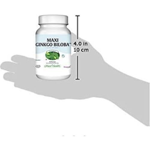 Maxi Health Ginkgo Biloba 90 Cápsulas - Apoyo Cerebral y Circulación