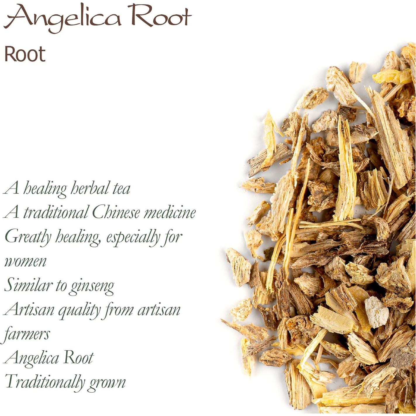 Té Orgánico de Raíz de Angélica Seco 100g - Valley of Tea