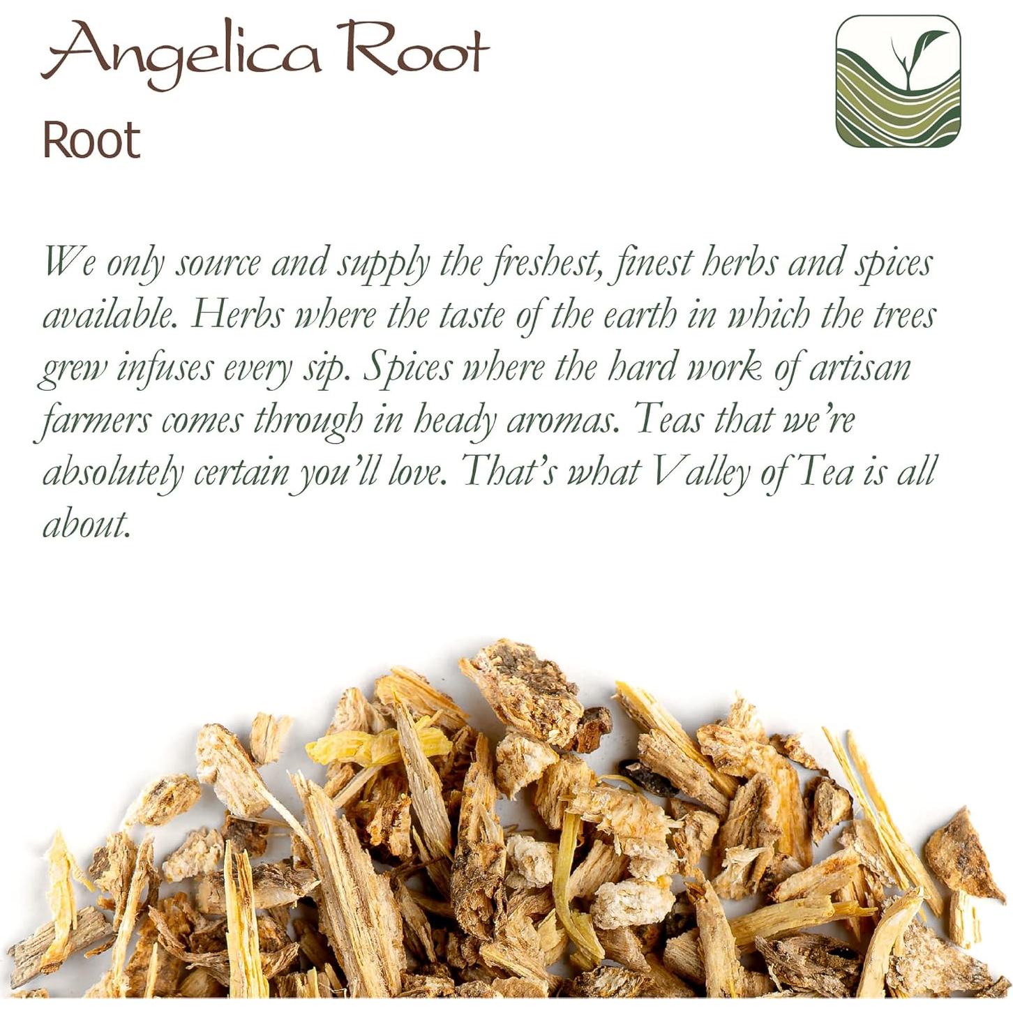 Té Orgánico de Raíz de Angélica Seco 100g - Valley of Tea