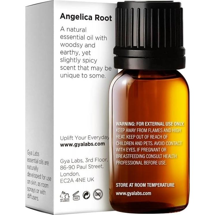 Aceite Esencial de Angélica Gya Labs 10 ml - 100% Natural