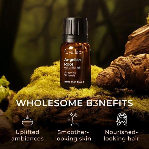 Aceite Esencial de Angélica Gya Labs 10 ml - 100% Natural