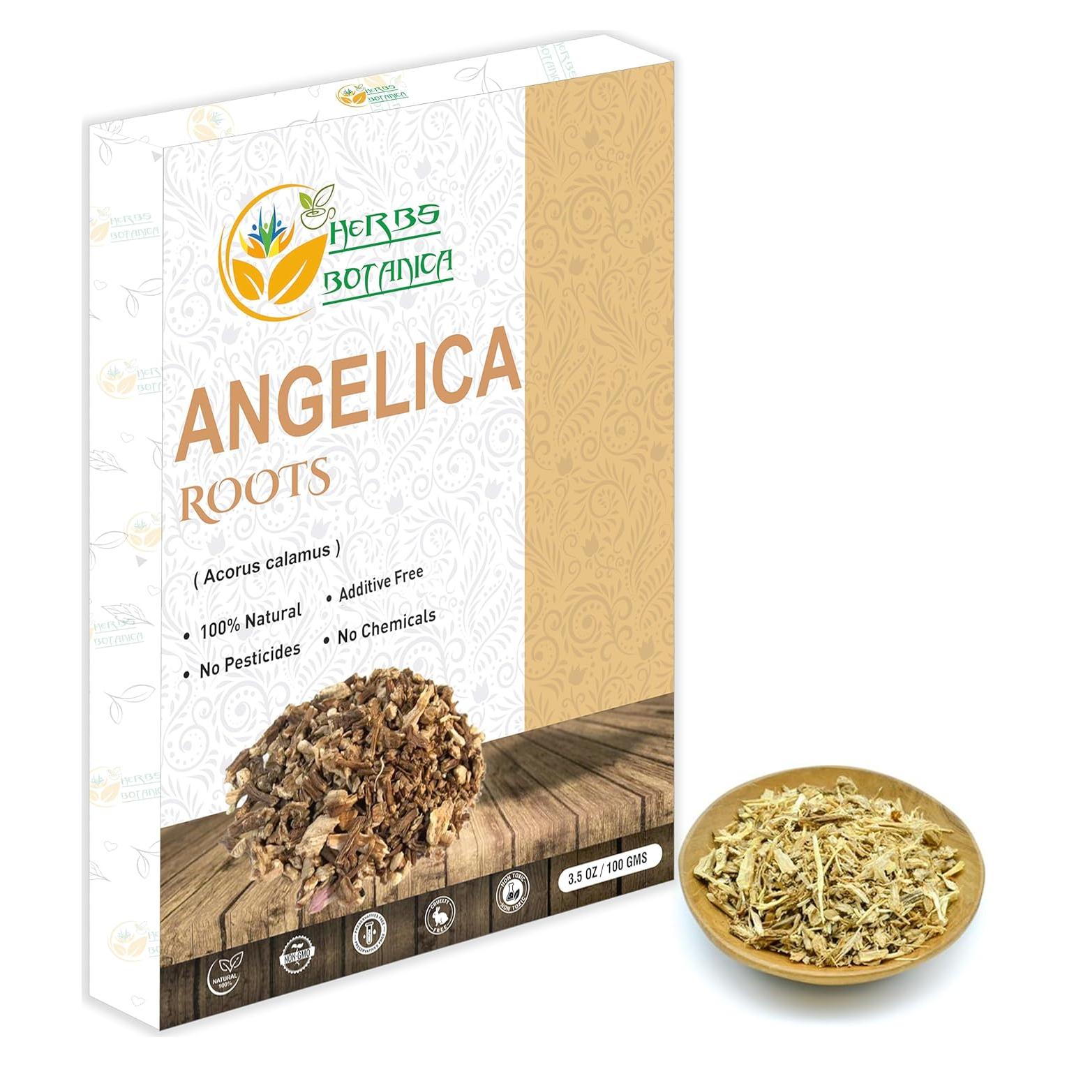 Raíz de Angélica a Granel 99.22 g - Herbal Premium Sai Expo Mart