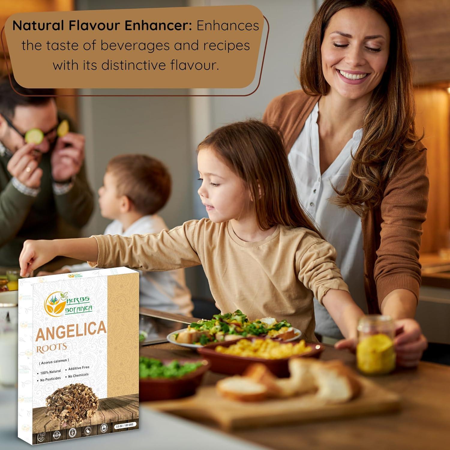 Raíz de Angélica a Granel 99.22 g - Herbal Premium Sai Expo Mart