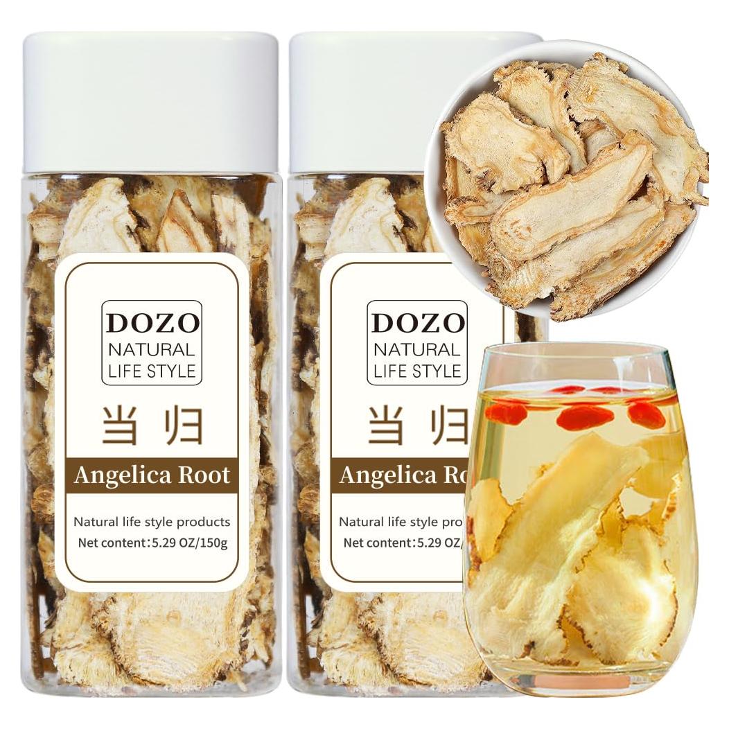 Raíz de Angelica Sinensis DOZO 300g - 100% Natural en Rodajas